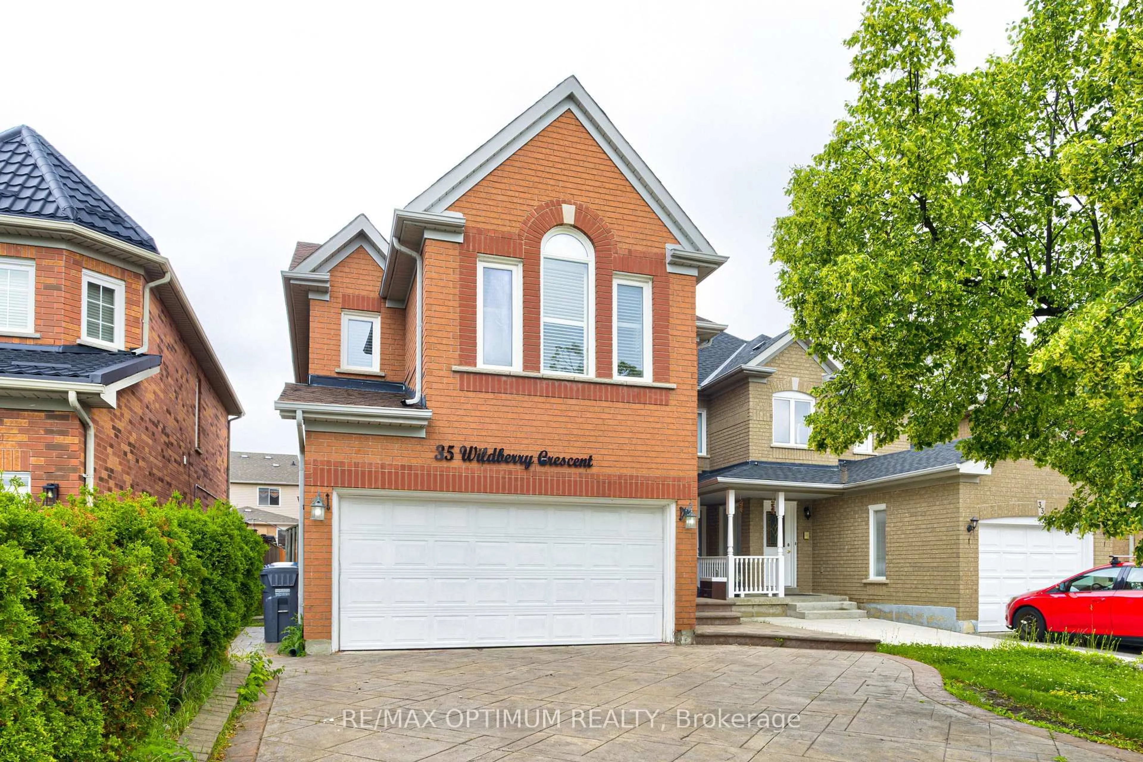 Home with brick exterior material, street for 35 Wildberry Cres, Brampton Ontario L6R 1K1