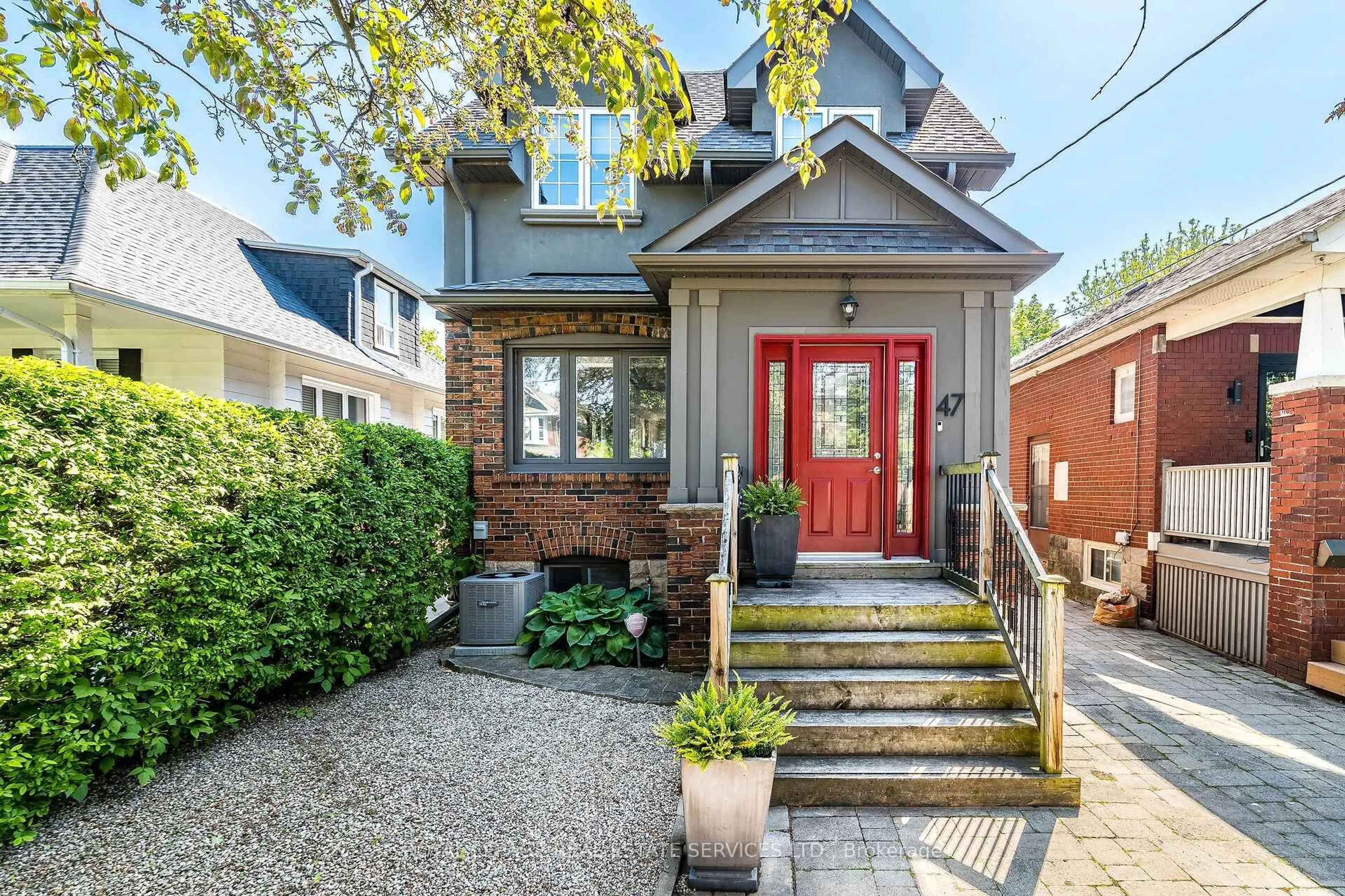 Home with brick exterior material, street for 47 Third St, Toronto Ontario M8V 2X7