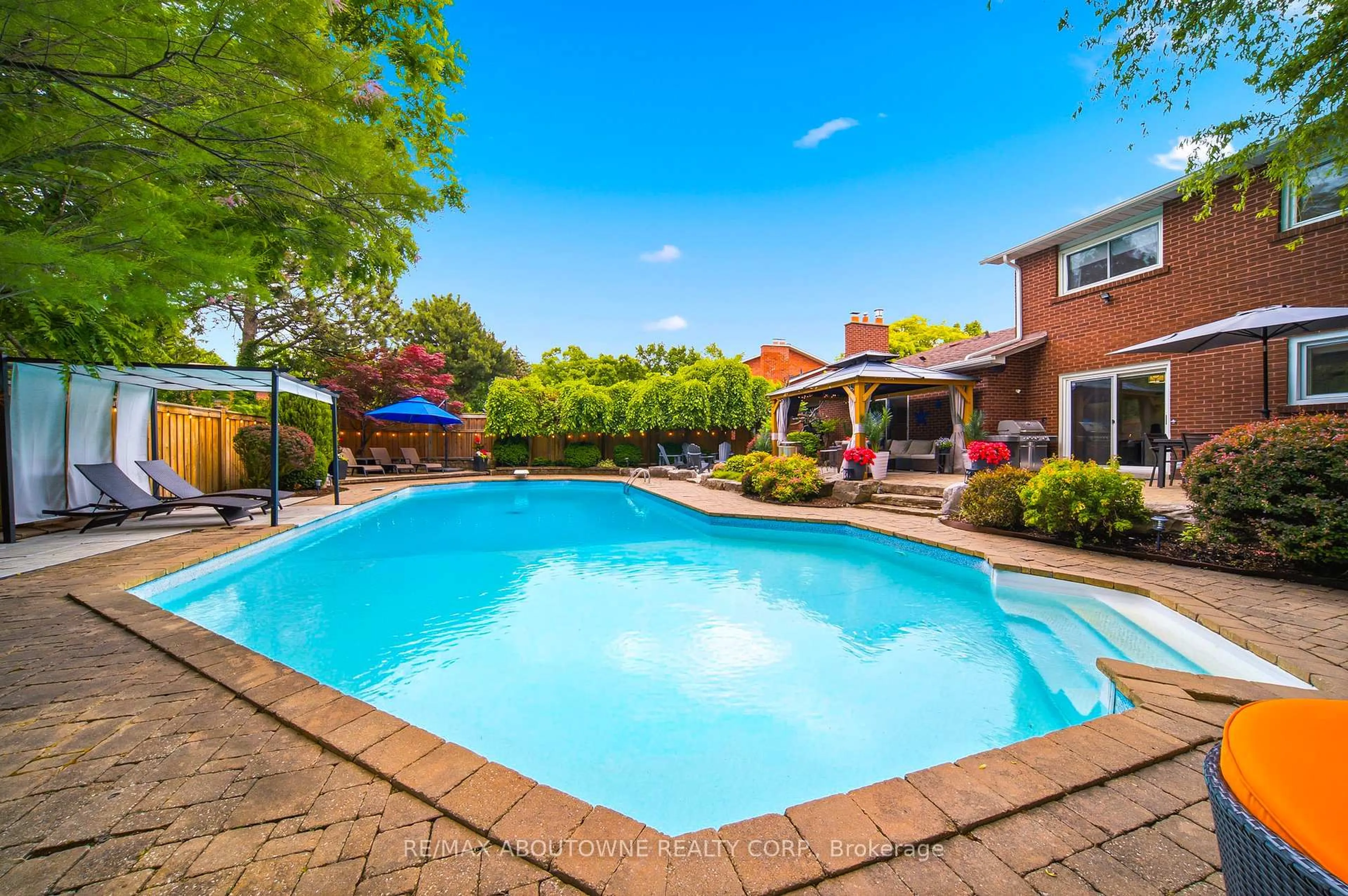 Pool for 1393 Peerless Crt, Oakville Ontario L6H 3A4