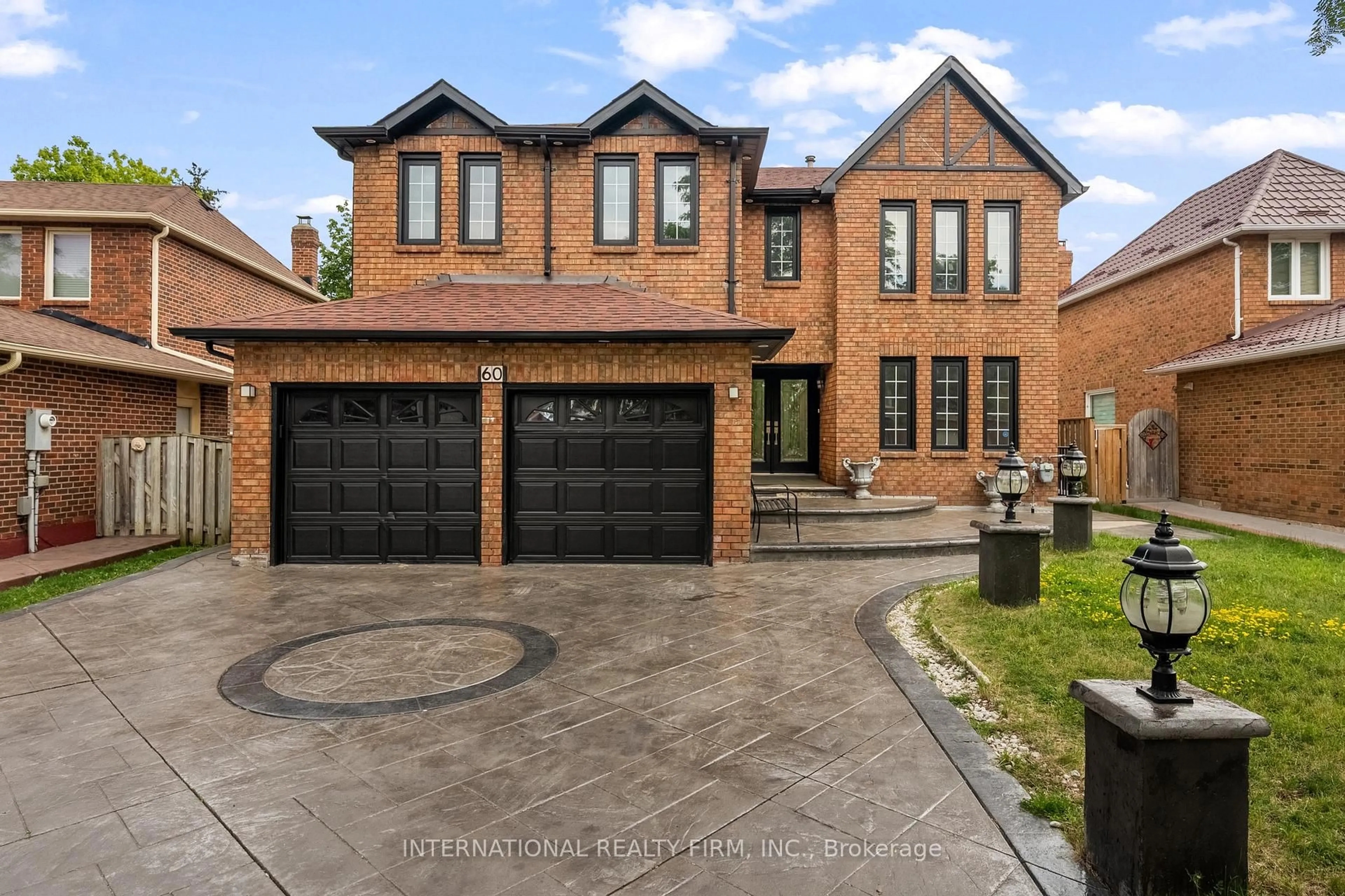 Home with brick exterior material, street for 60 MAJOR WILLIAM SHARPE Dr, Brampton Ontario L6X 3J1