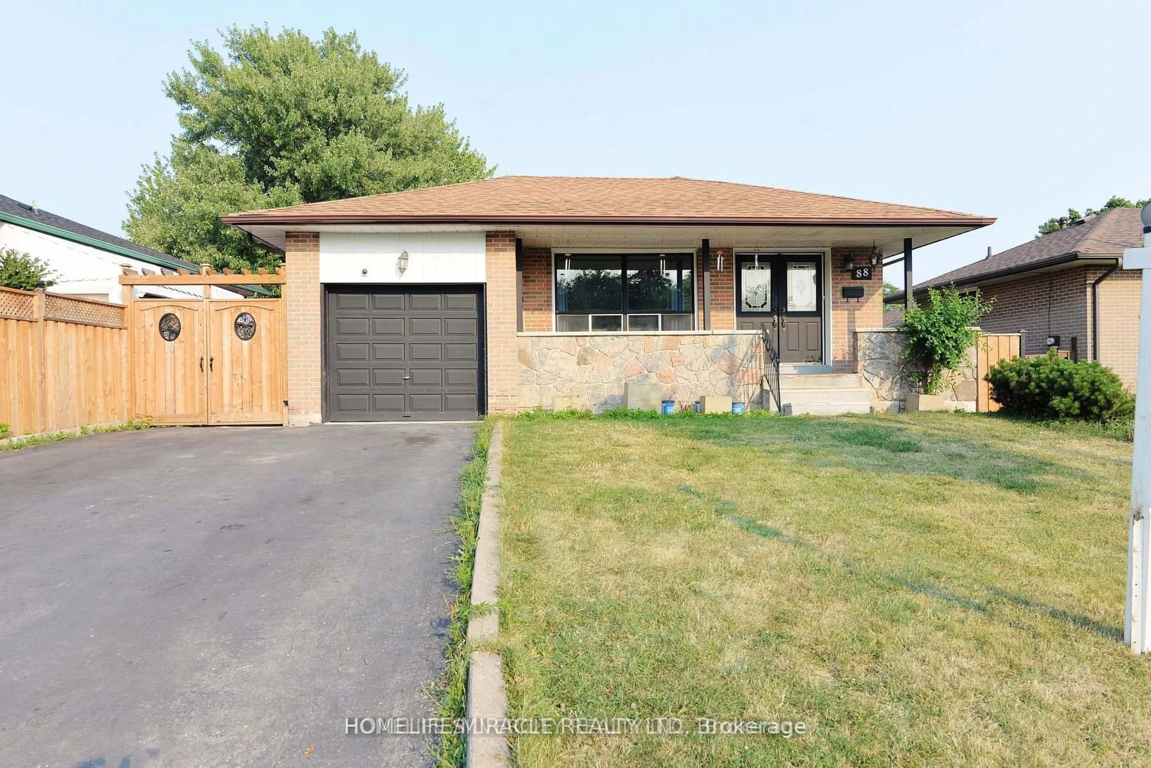Home with brick exterior material, street for 88 Ardglen Dr, Brampton Ontario L6W 1V6