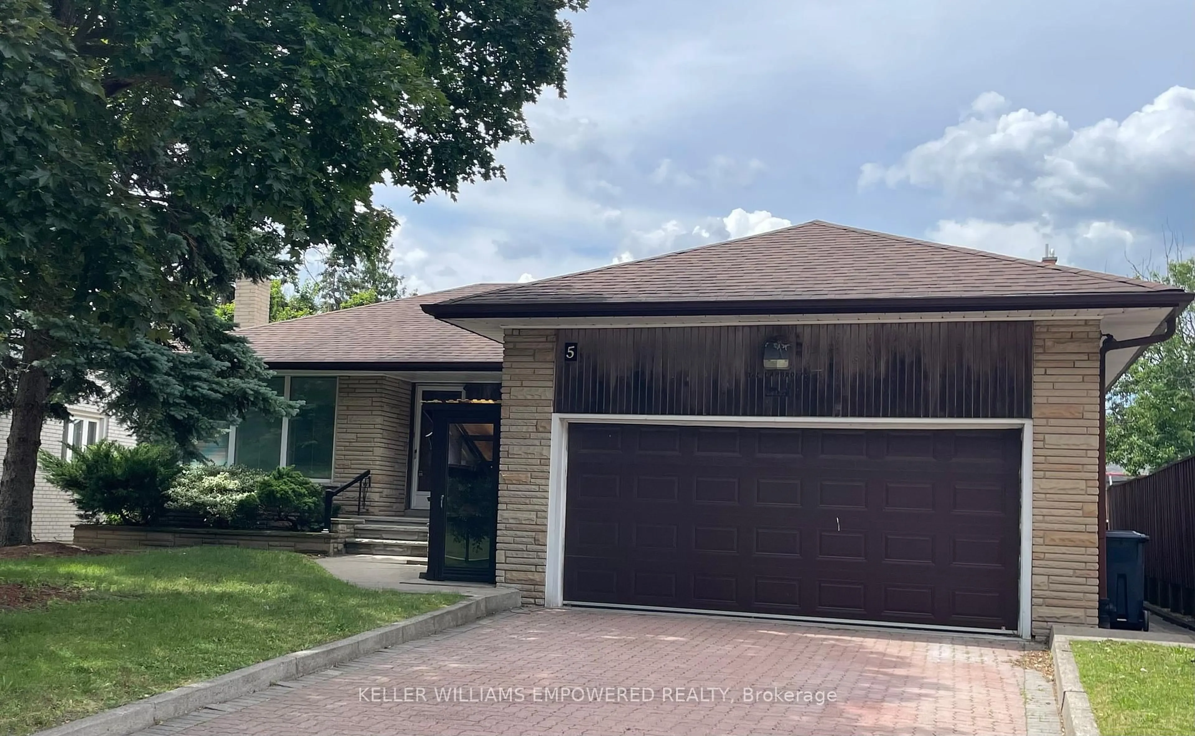 Home with brick exterior material, street for 5 Allanhurst Dr, Toronto Ontario M9A 4J4