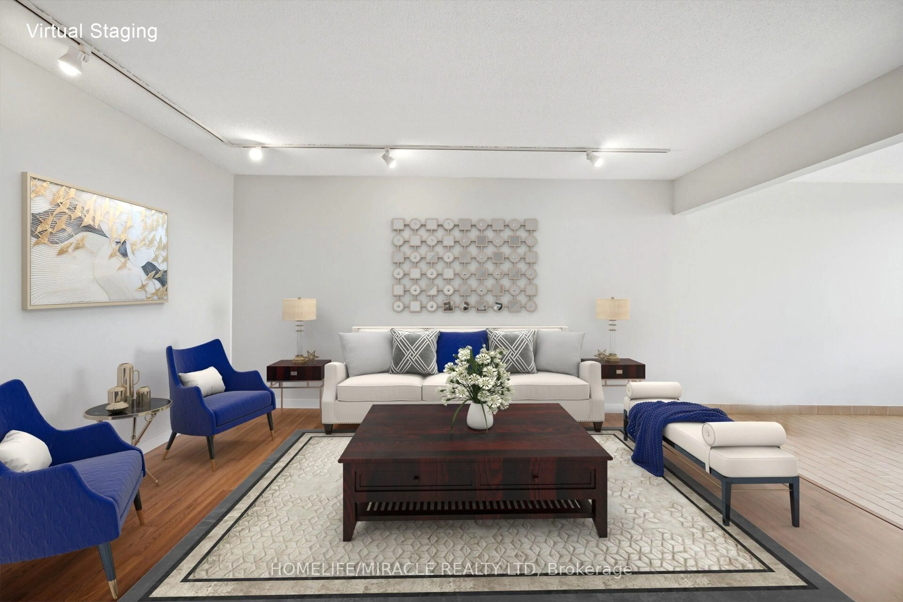 Living room with furniture, unknown for 41 Markbrook Lane #707, Toronto Ontario M9V 5E6
