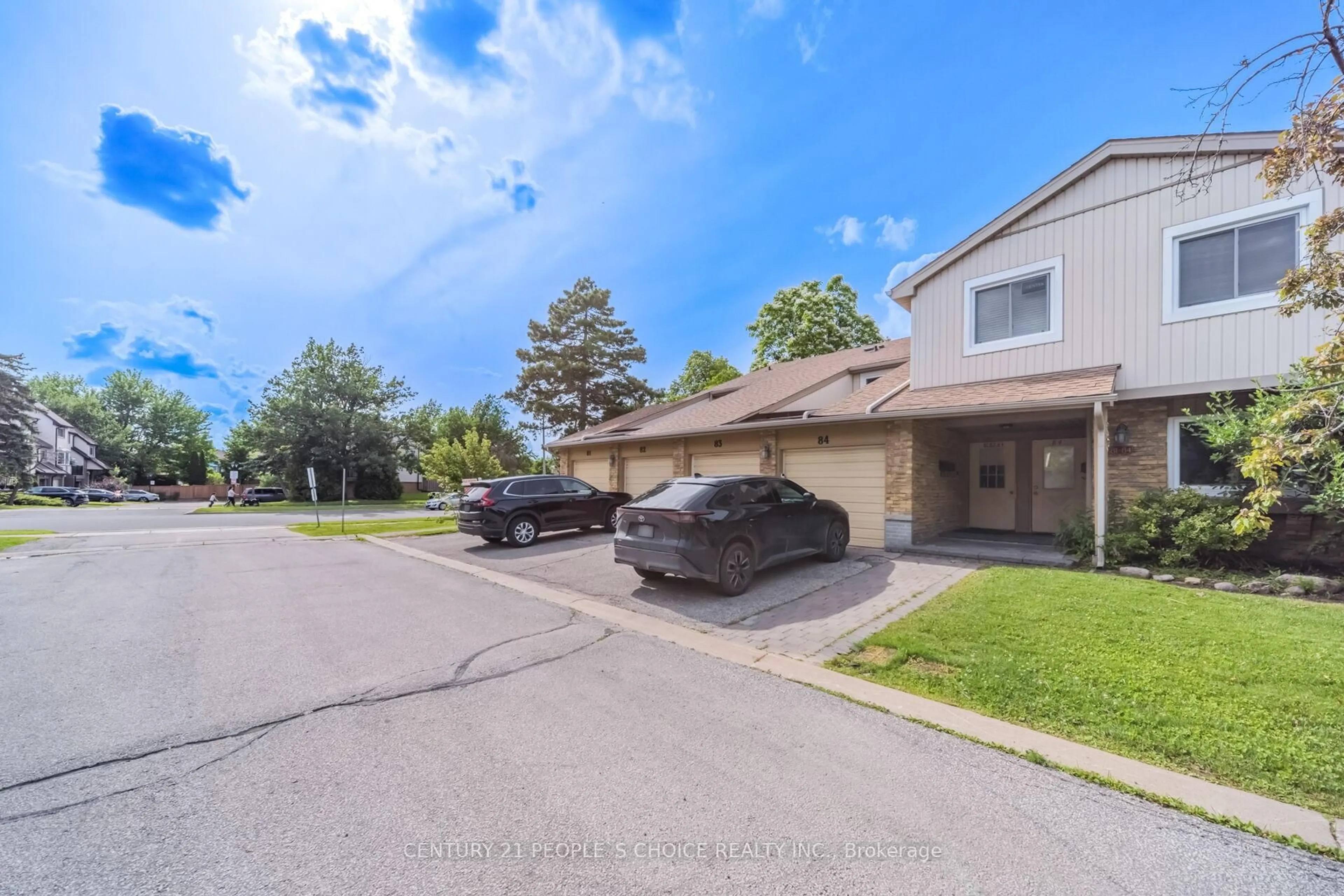 A pic from outside/outdoor area/front of a property/back of a property/a pic from drone, street for 6797 Formentera Ave #83, Mississauga Ontario L5N 2L6