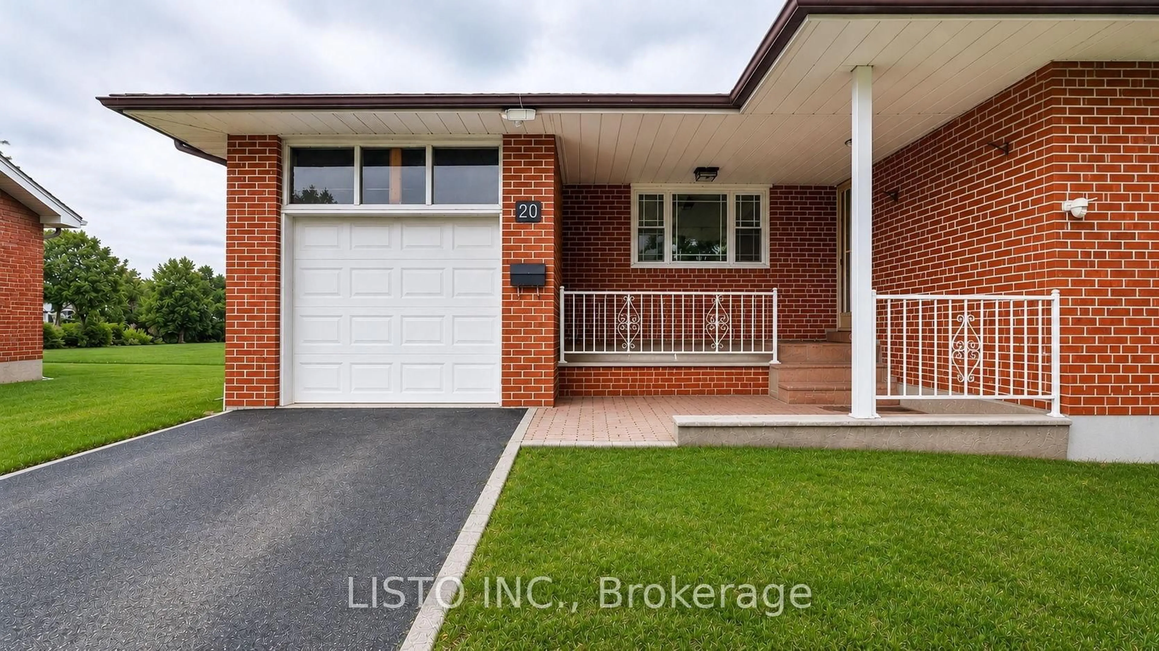 Home with brick exterior material, street for 20 Tilbury Dr, Toronto Ontario M3K 1W6