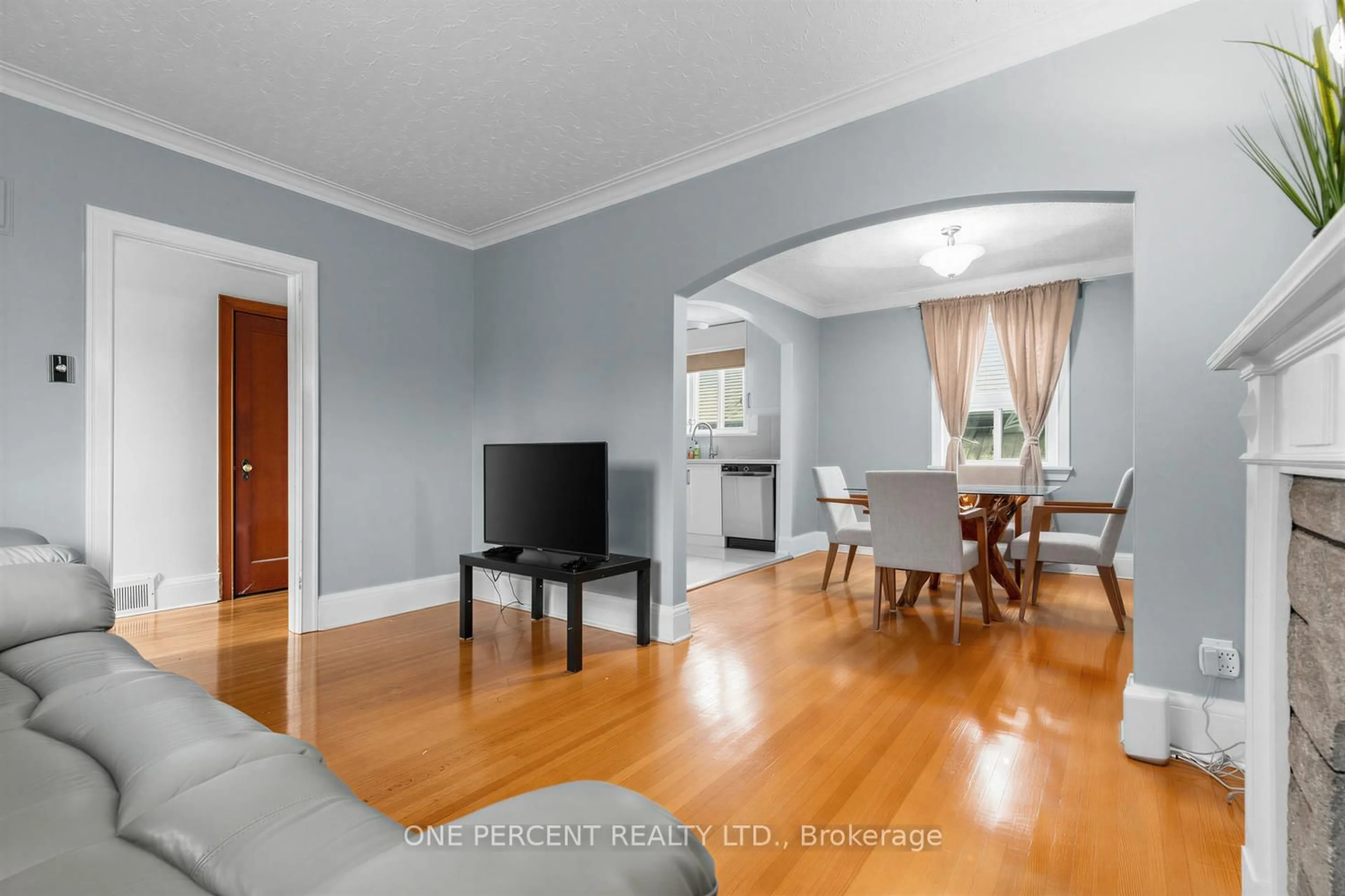 Living room with furniture, unknown for 107 Lonborough Ave, Toronto Ontario M6M 1X9