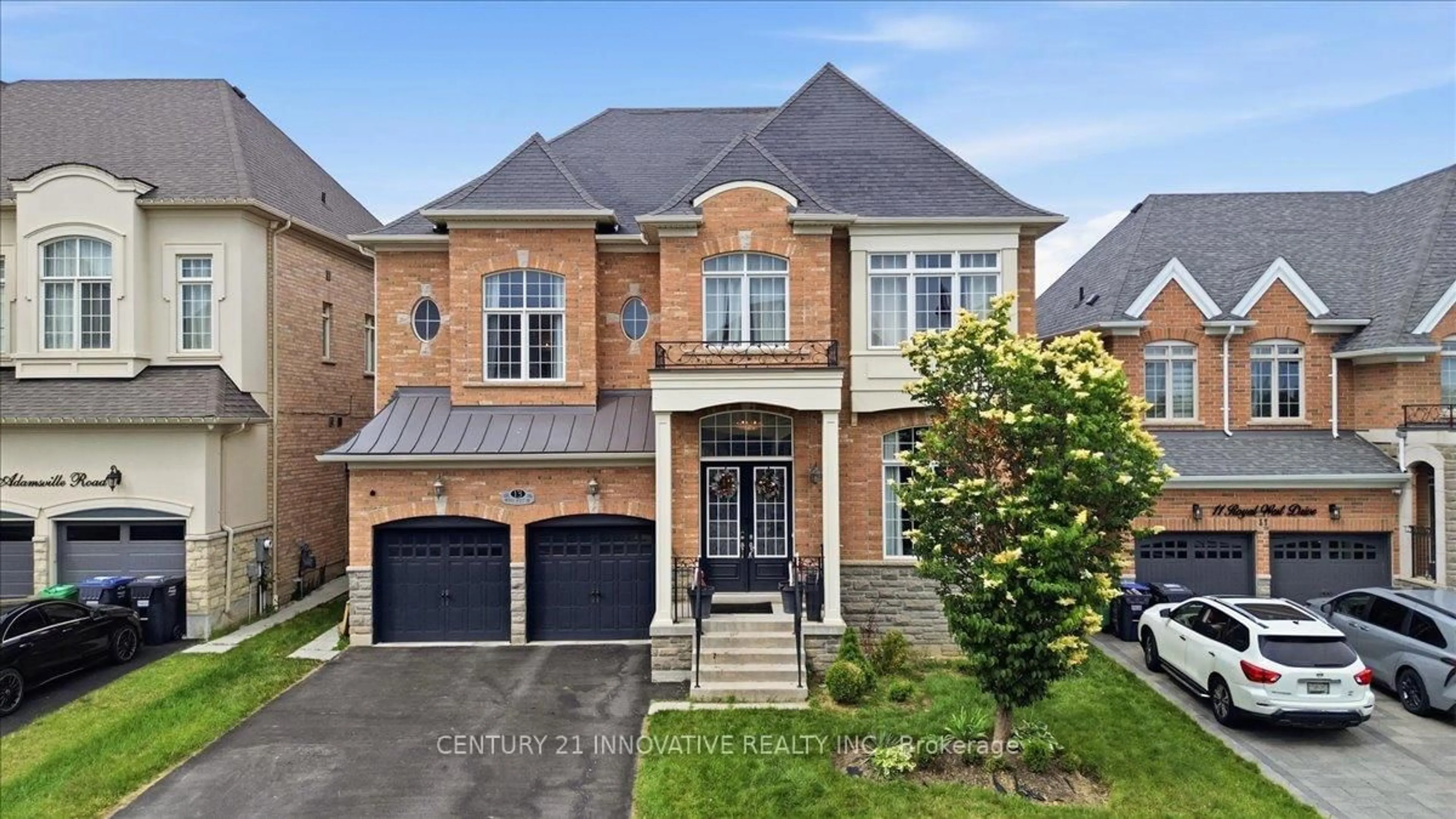 Home with brick exterior material, street for 13 Royal West Dr, Brampton Ontario L6X 0Z8