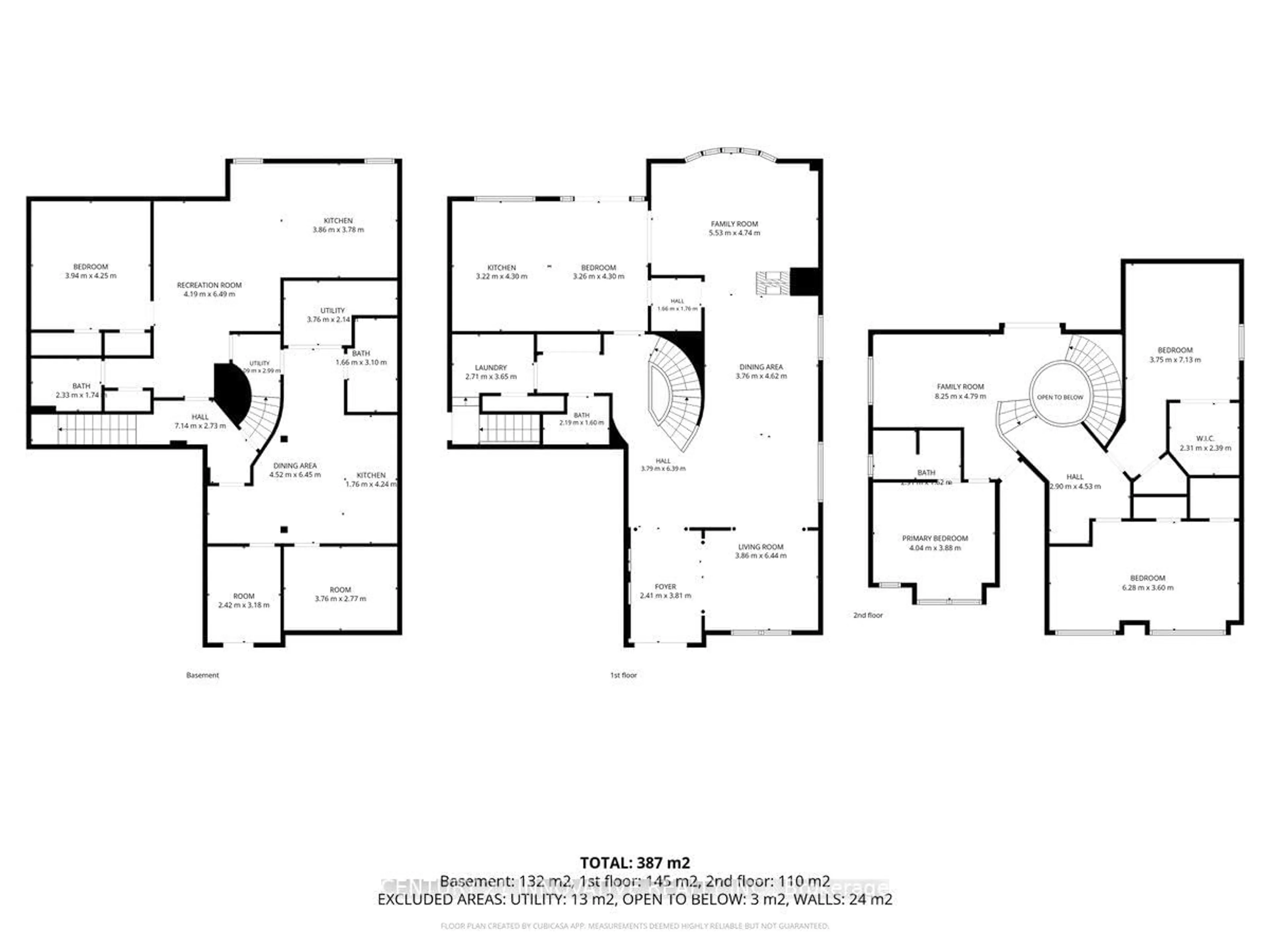 Floor plan for 13 Royal West Dr, Brampton Ontario L6X 0Z8