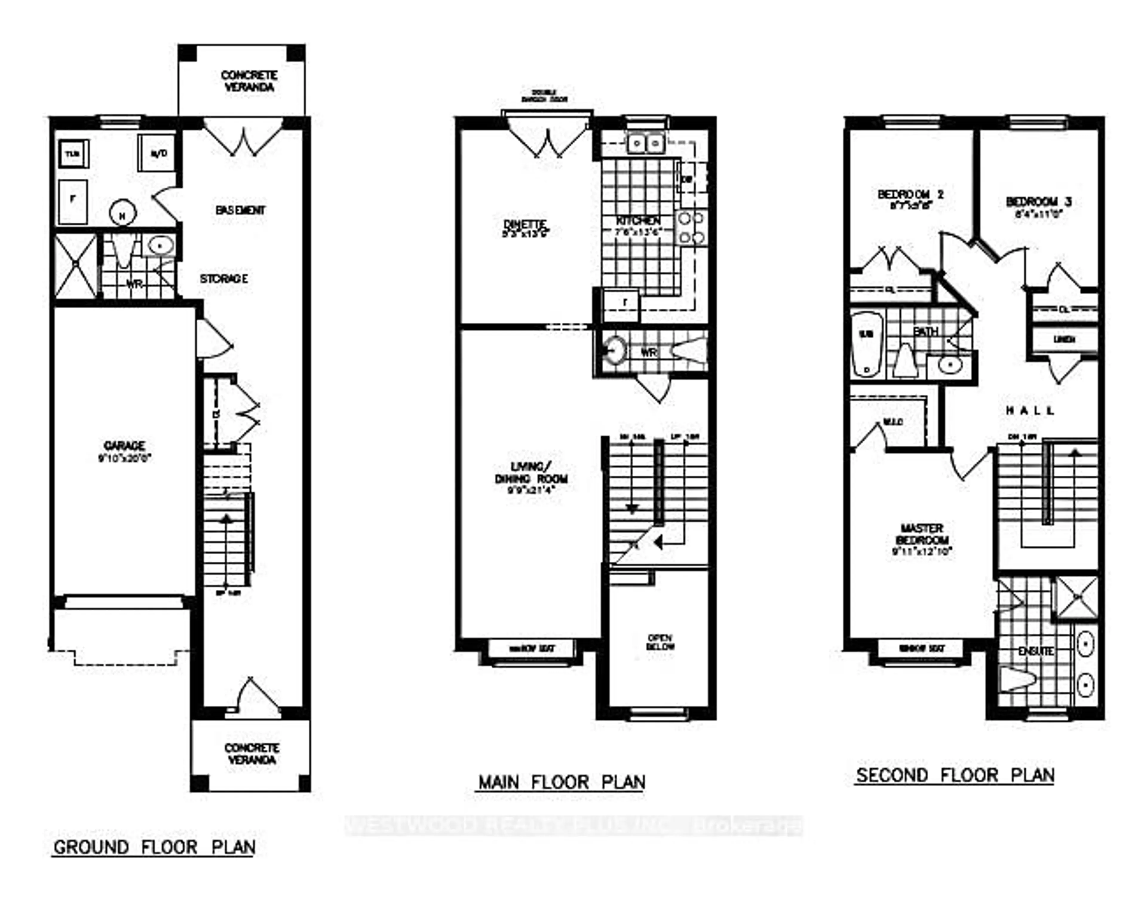 Floor plan for 5272 HEEKS Common, Burlington Ontario L7L 7B6