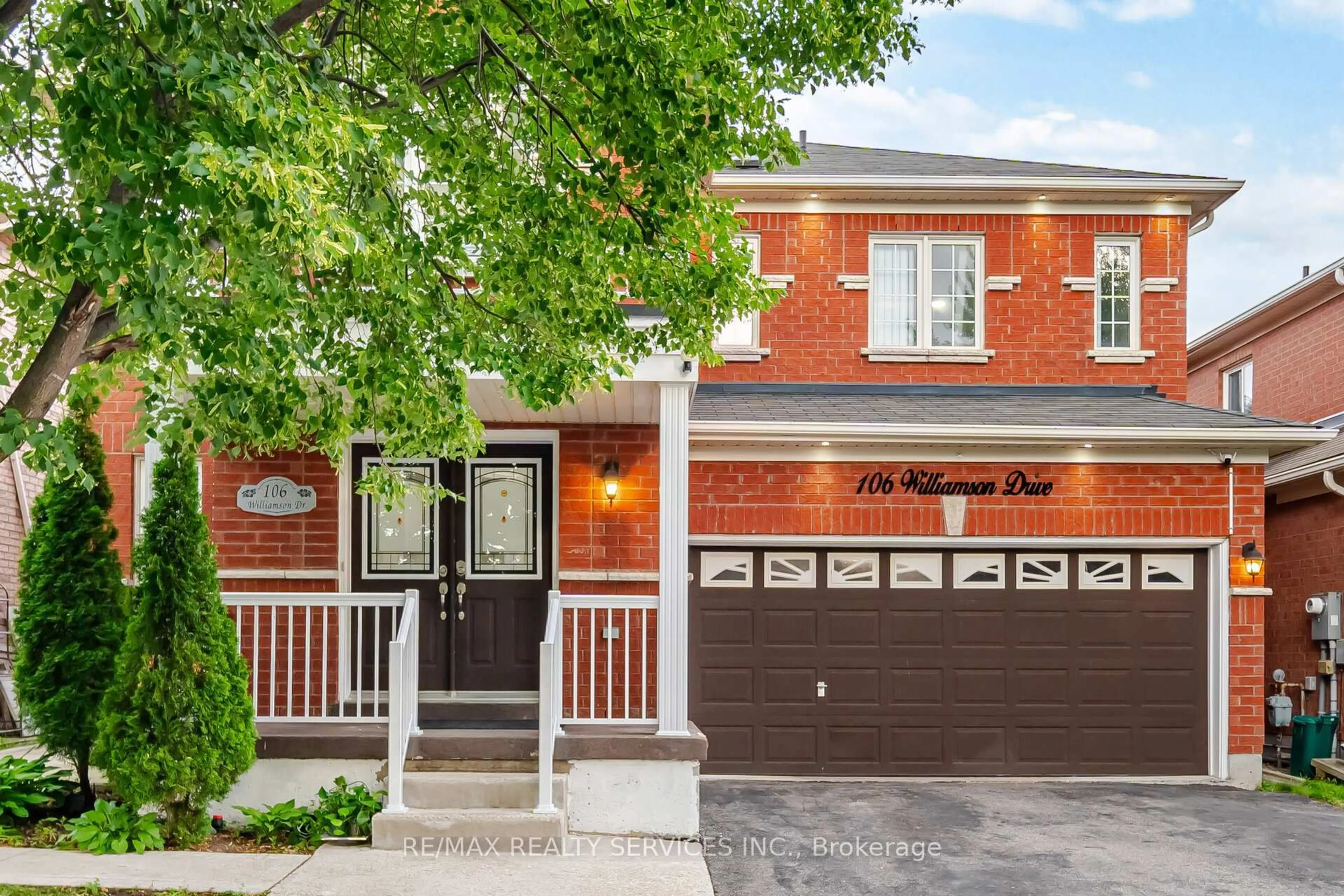 Home with brick exterior material, street for 106 Williamson Dr, Brampton Ontario L7A 3R7