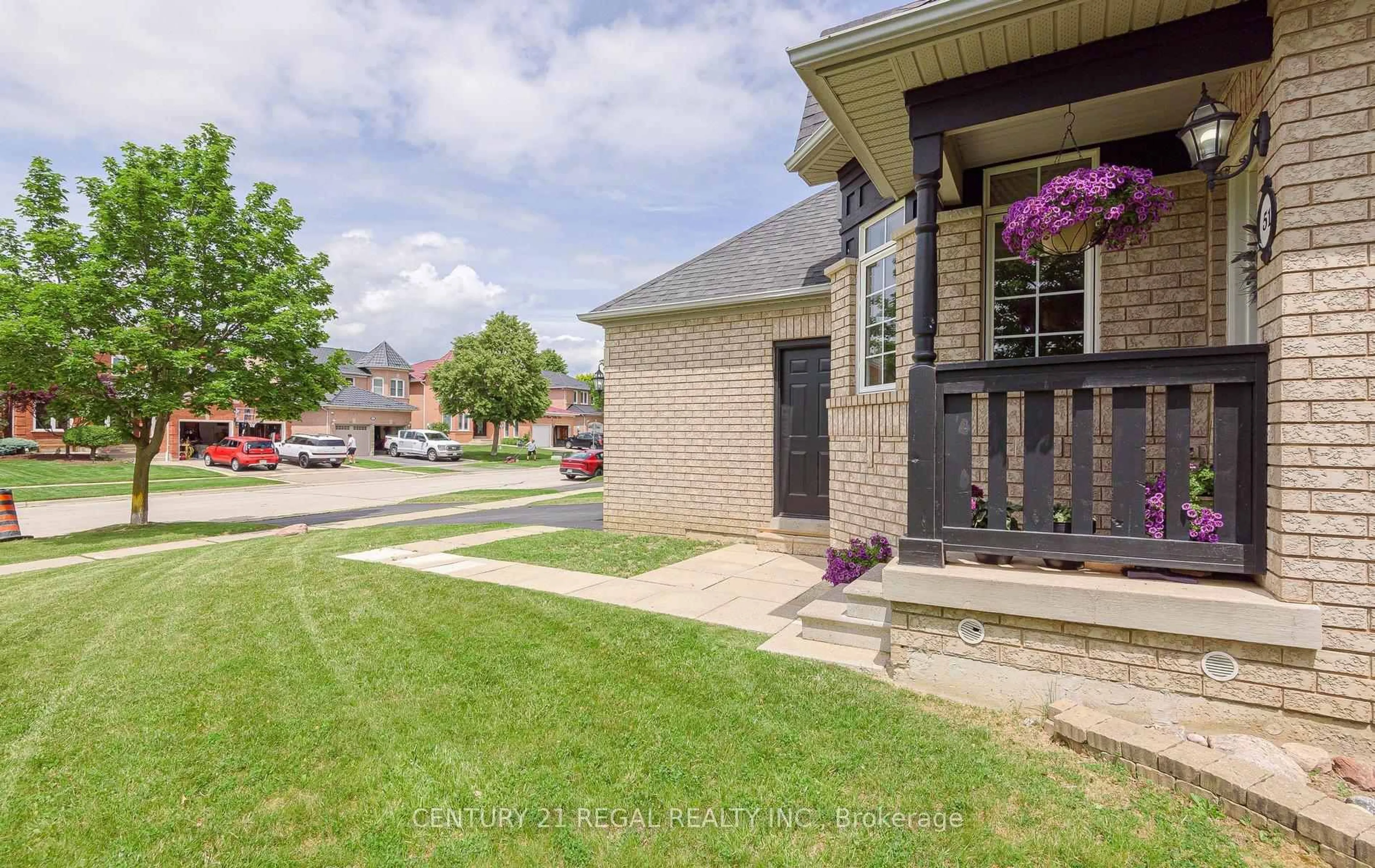 Home with brick exterior material, street for 51 Royal Valley Dr, Caledon Ontario L7C 1A9