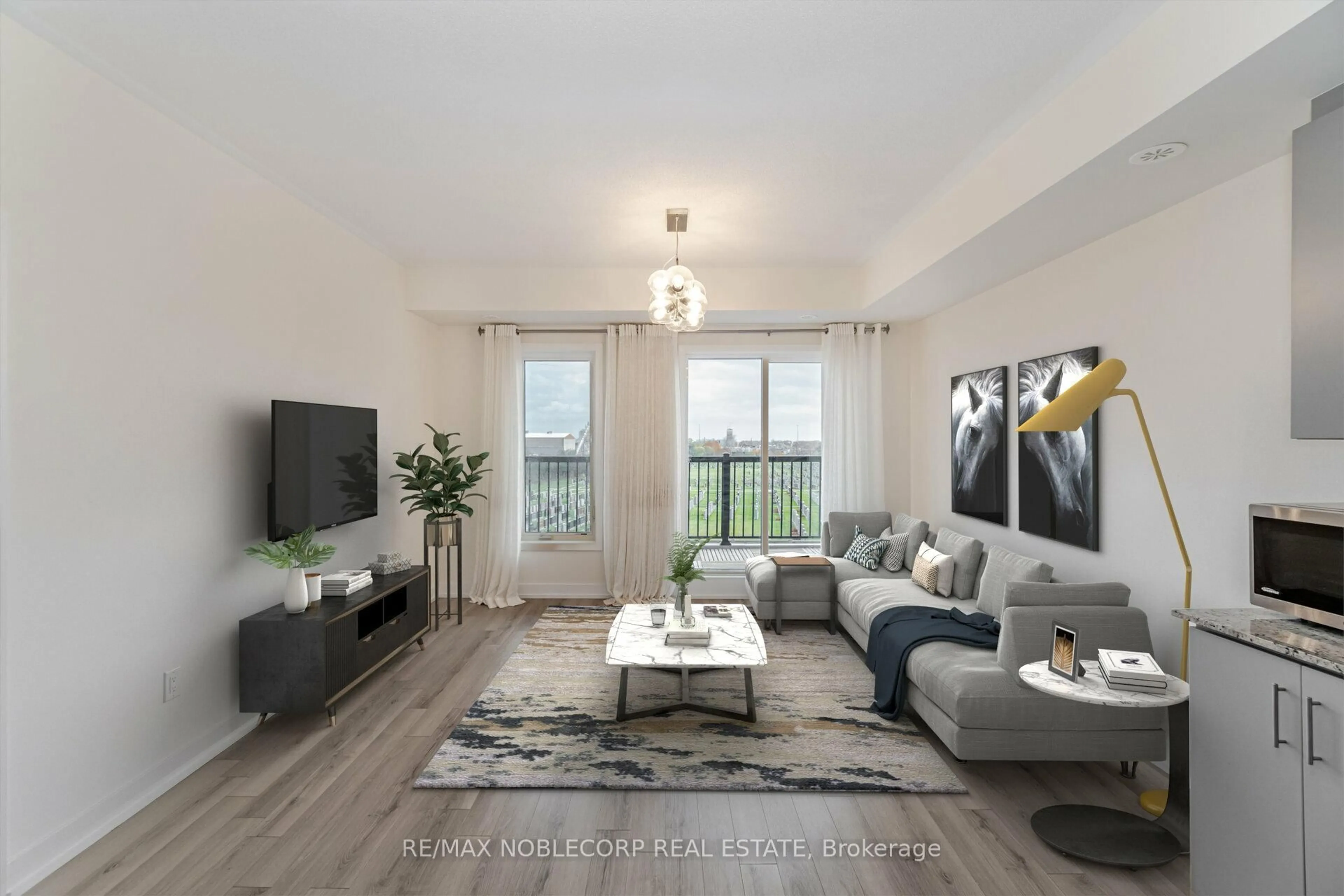 Living room with furniture, unknown for 39 John Perkins Bull Dr #22, Toronto Ontario M3K 0C3