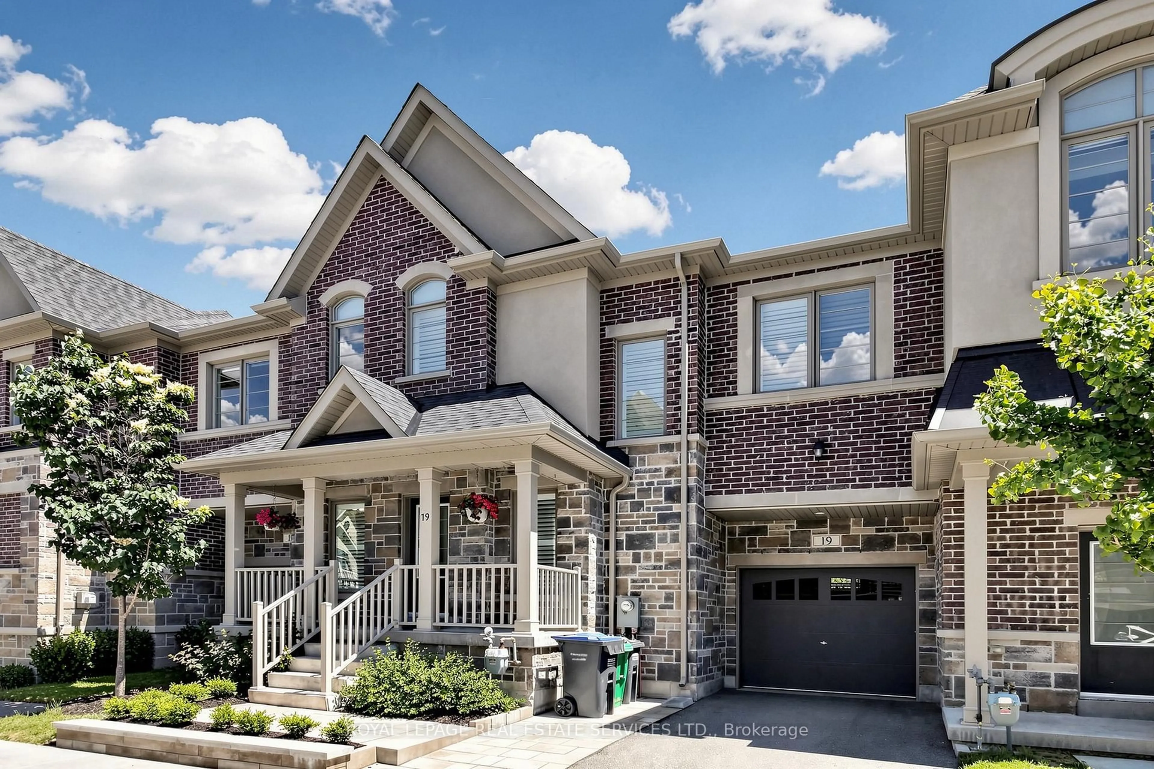 Home with brick exterior material, street for 19 Summerbeam Way, Brampton Ontario L6Y 6K5