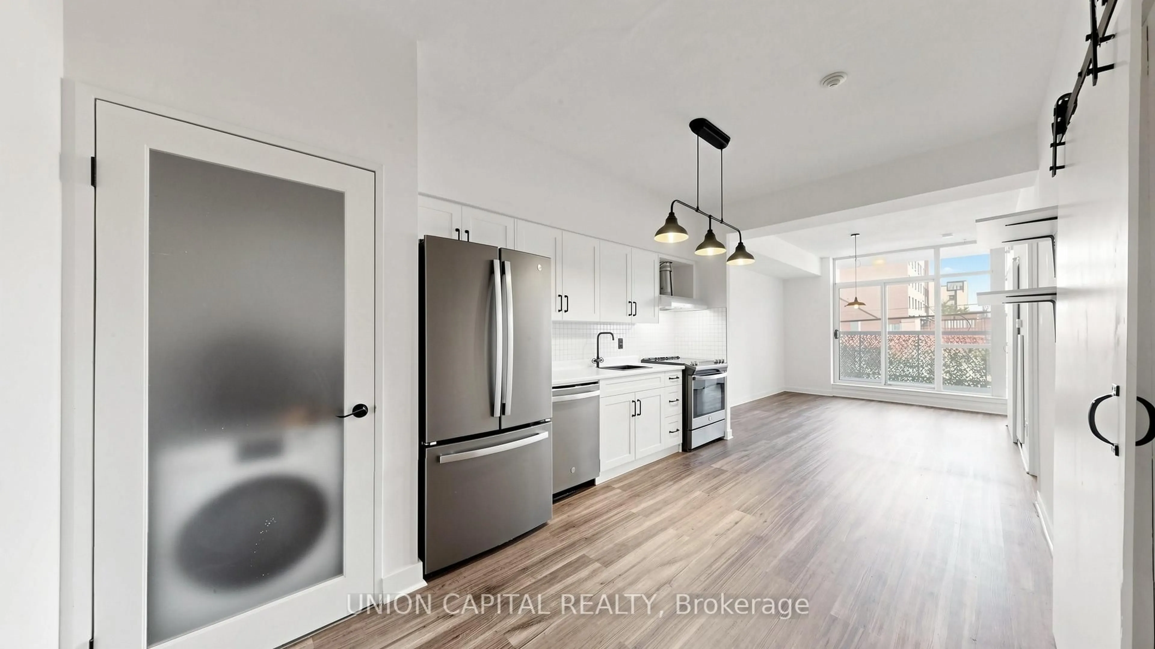 Open concept kitchen, unknown for 1375 Dupont St #210, Toronto Ontario M6H 4J8