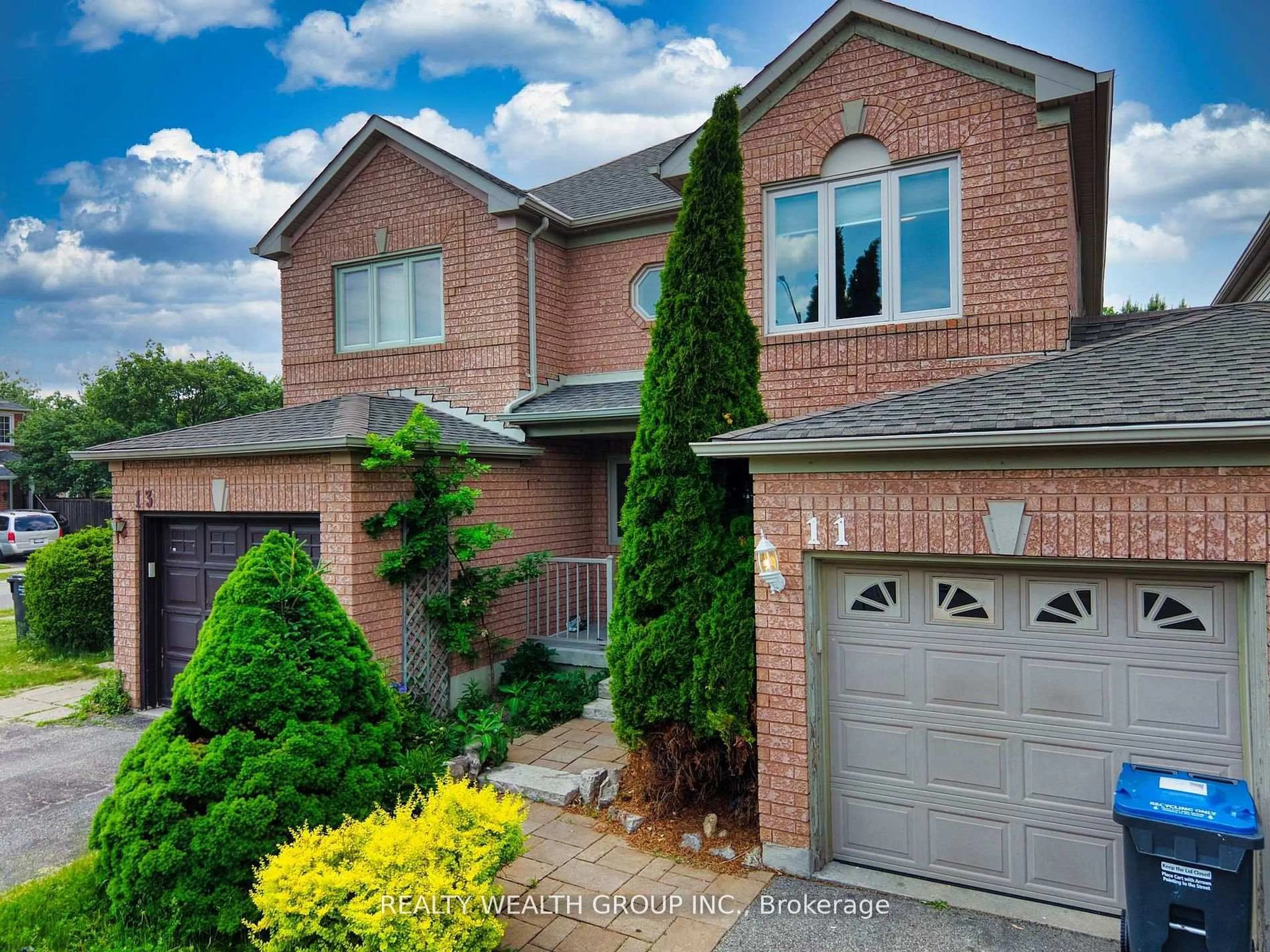 Home with brick exterior material, street for 11 Birchcliffe Dr, Brampton Ontario L6Z 4T3