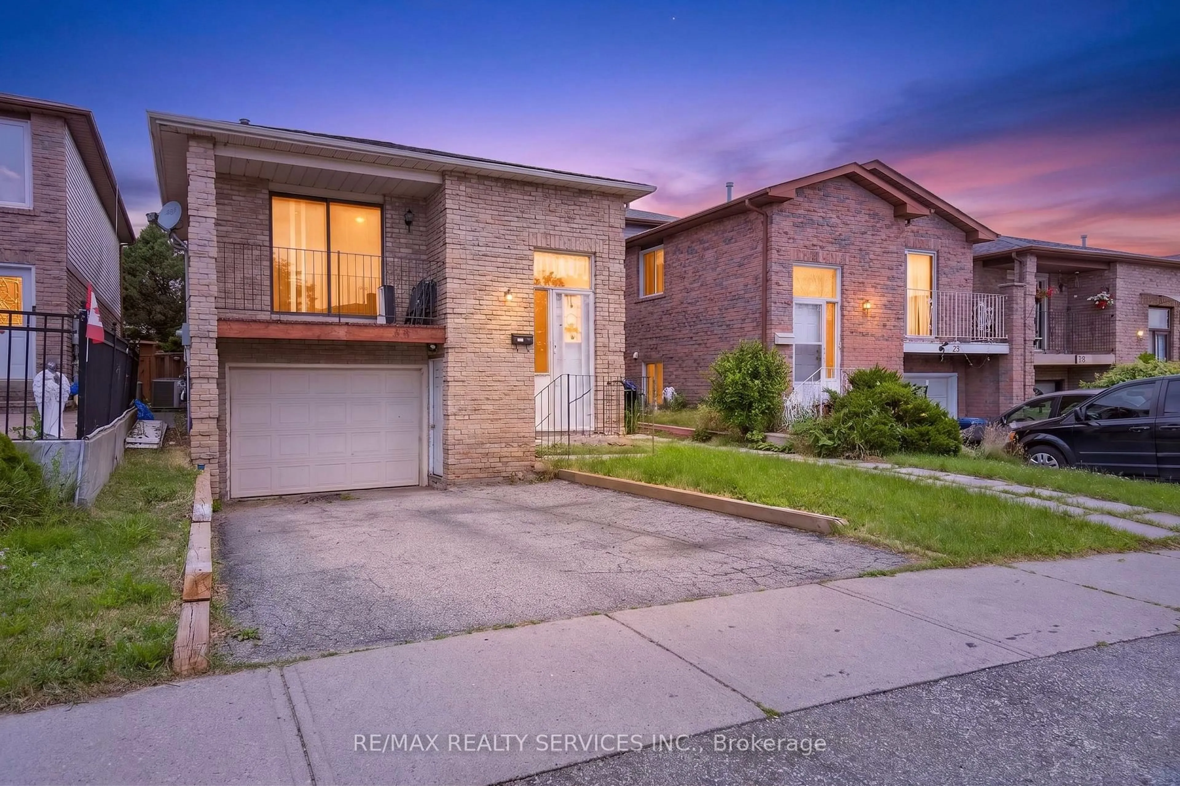 Home with brick exterior material, street for 23 Dafoe Cres, Brampton Ontario L6Y 2L1