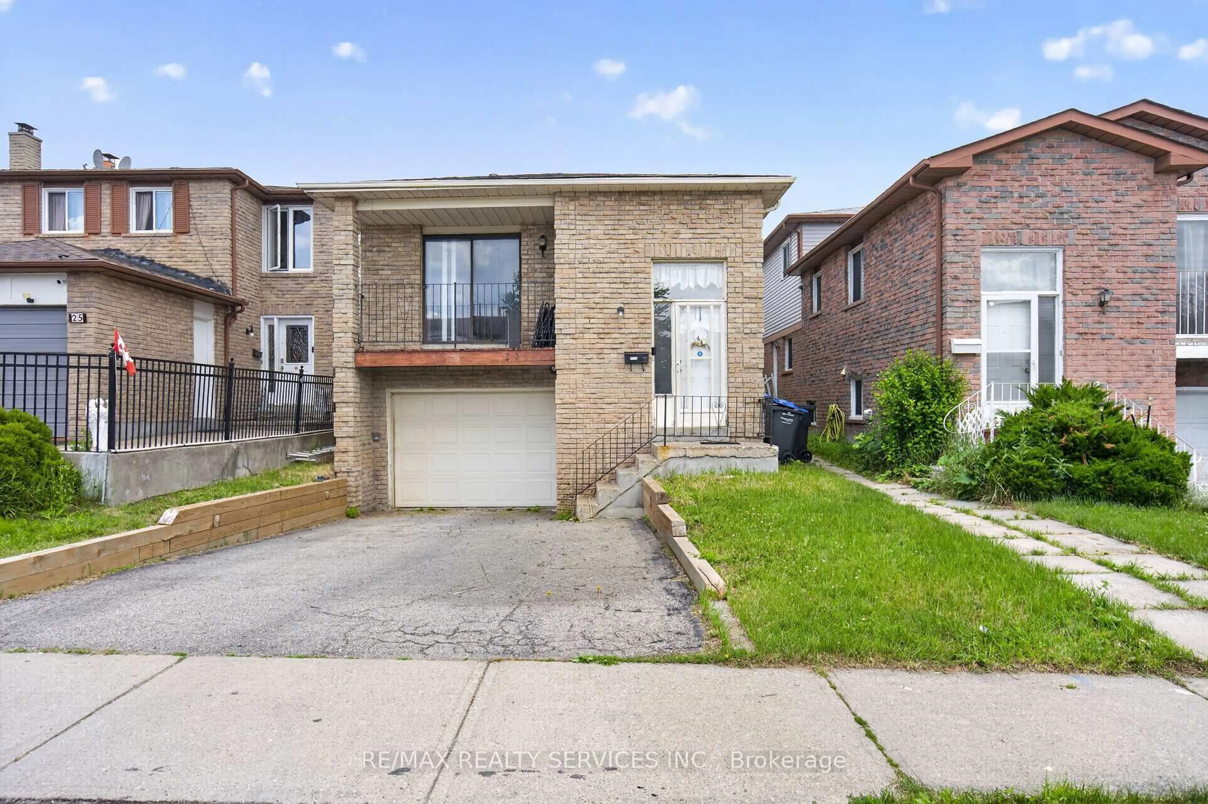 Home with brick exterior material, street for 23 Dafoe Cres, Brampton Ontario L6Y 2L1
