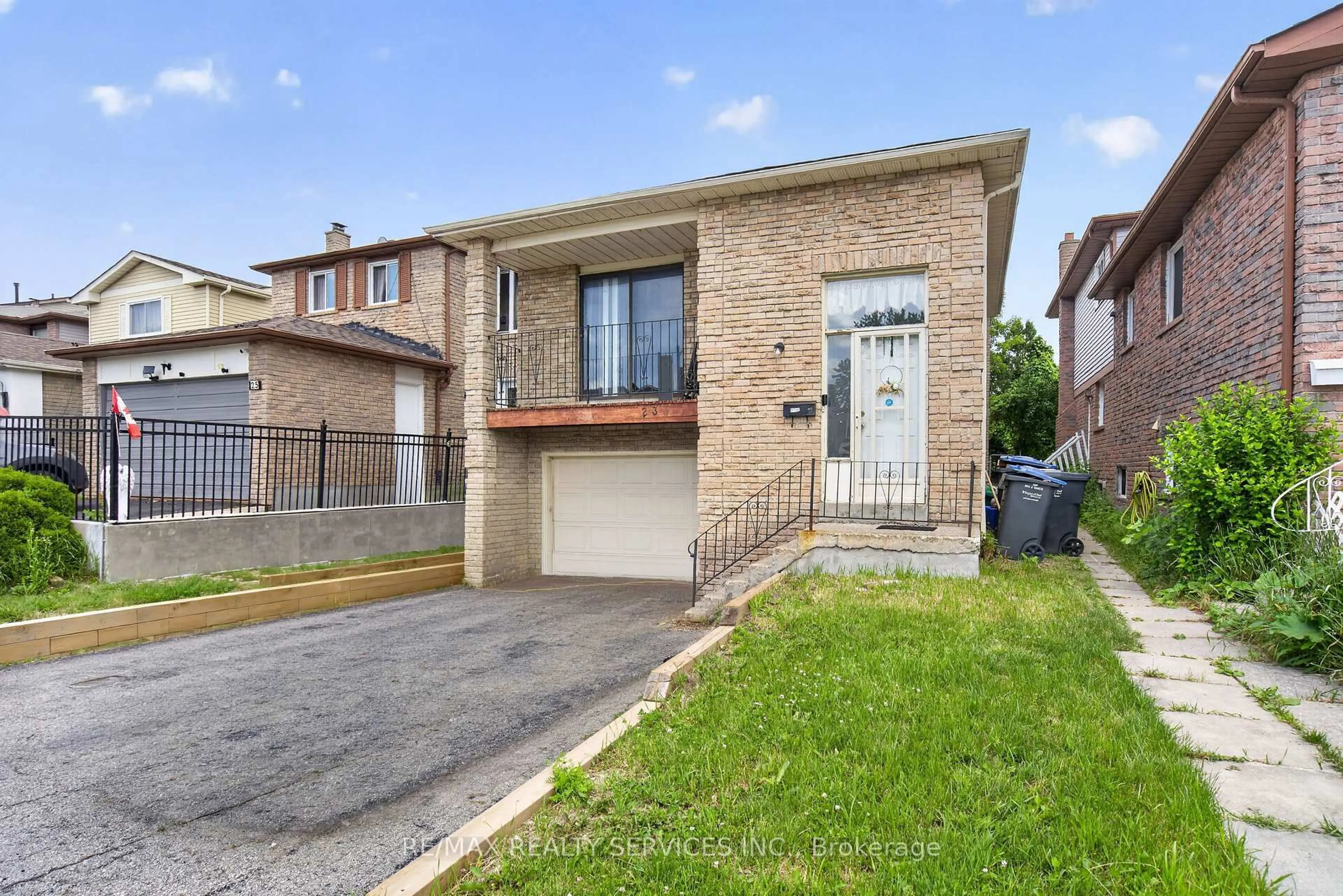 Home with brick exterior material, street for 23 Dafoe Cres, Brampton Ontario L6Y 2L1