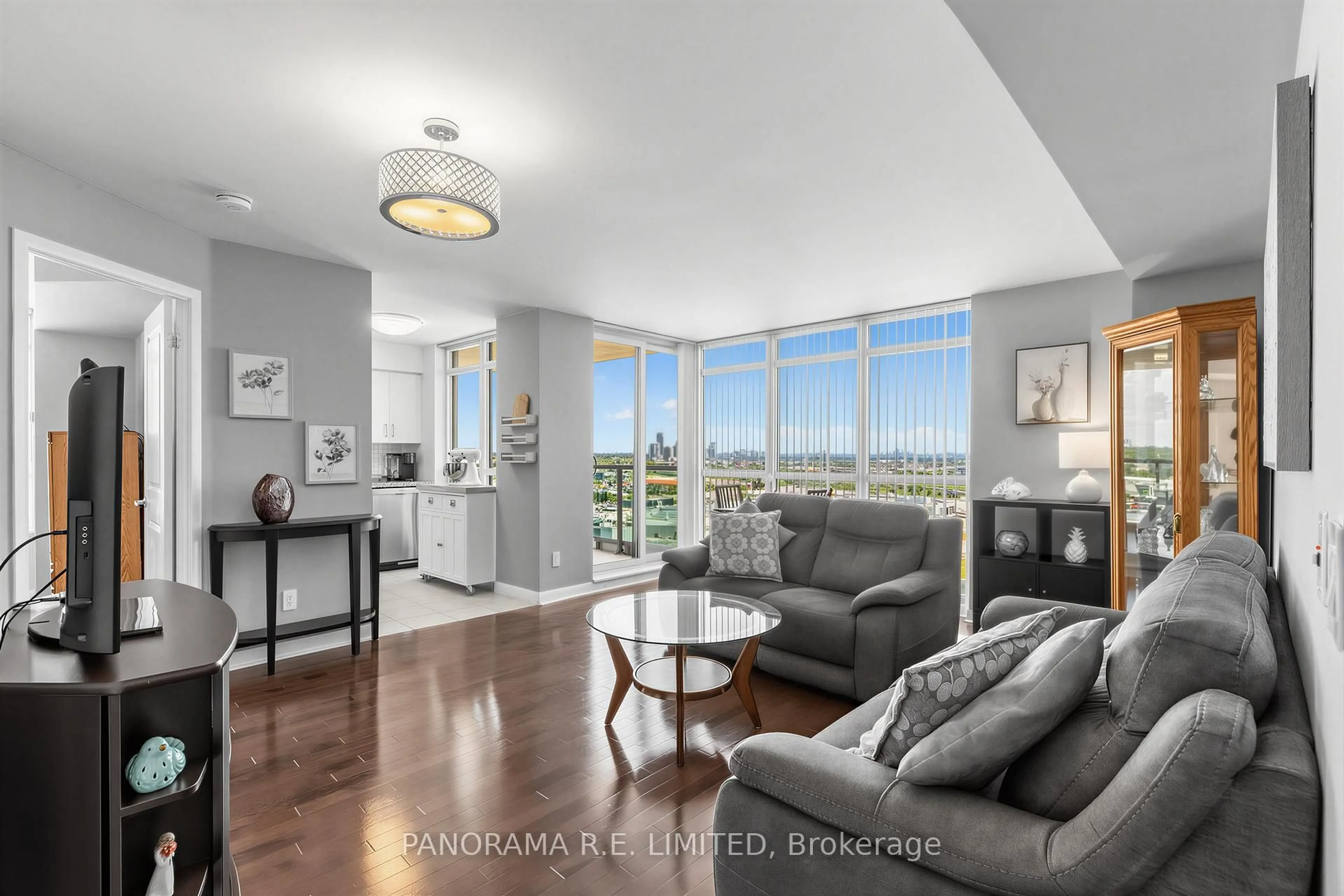 Living room with furniture, unknown for 235 Sherway Gardens Rd #1810, Toronto Ontario M9C 0A2