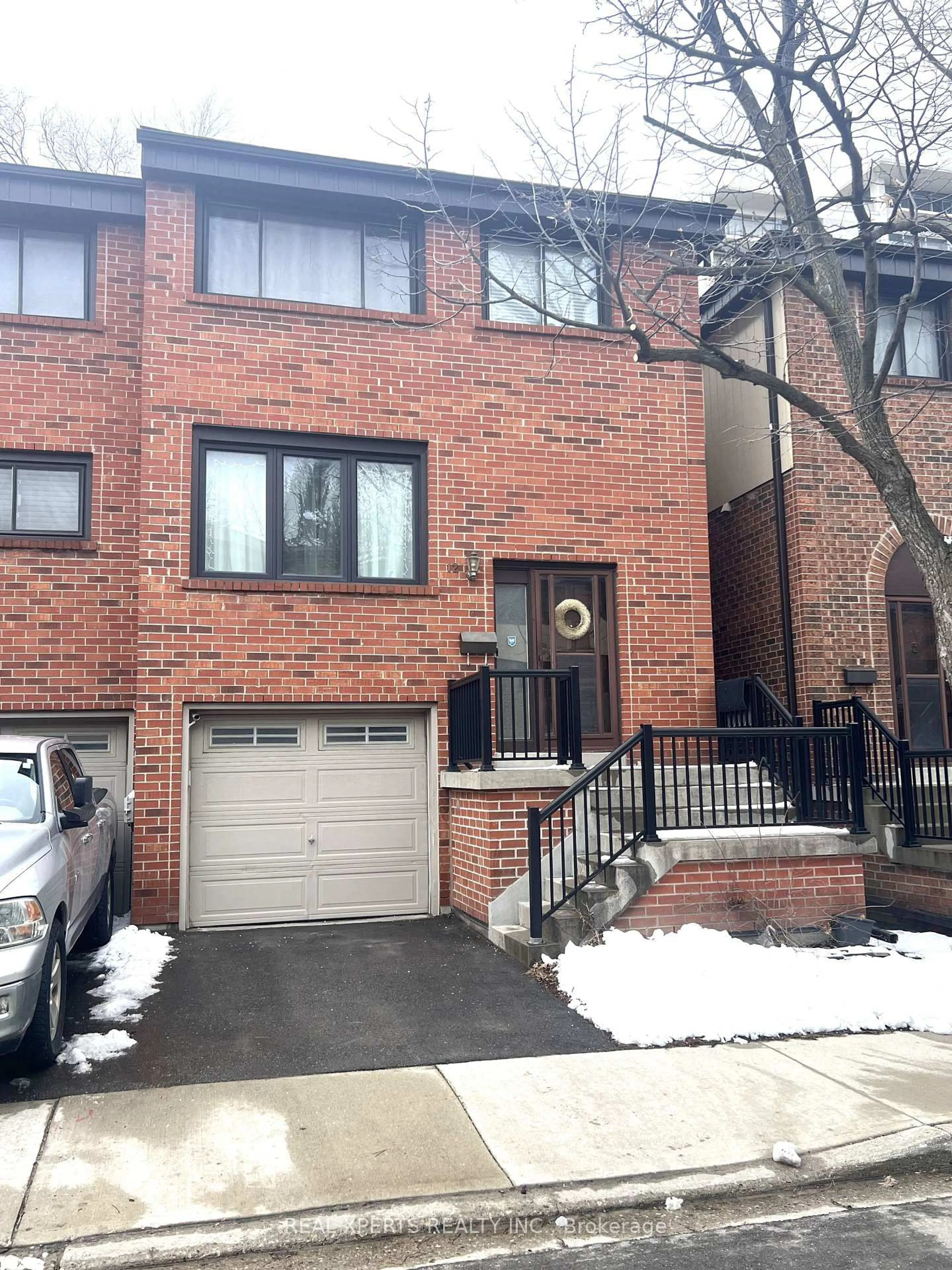 Home with brick exterior material, street for 12 maple branch Path, Toronto Ontario M9P 3T5