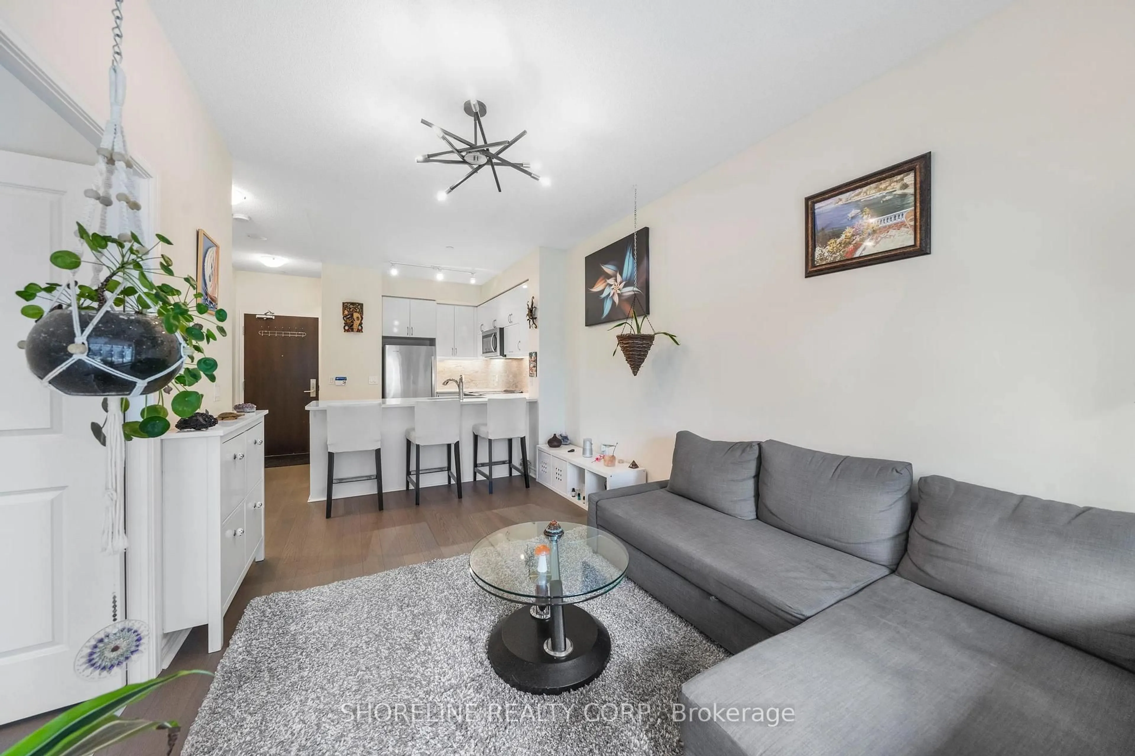 Living room with furniture, unknown for 39 Annie Craig Dr #1502, Toronto Ontario M8V 0A4