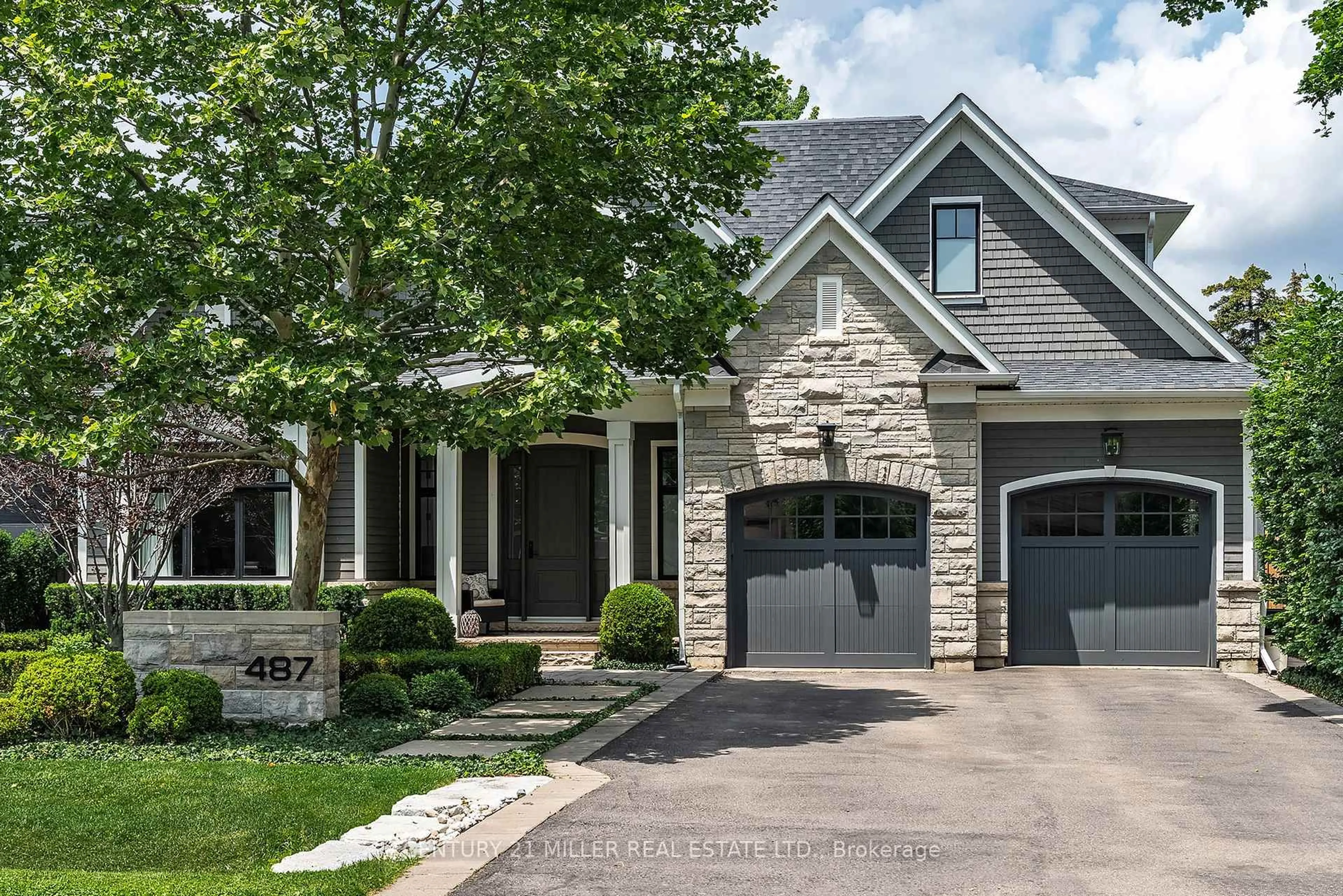 Home with brick exterior material, street for 487 Orchard Dr, Oakville Ontario L6K 1N9