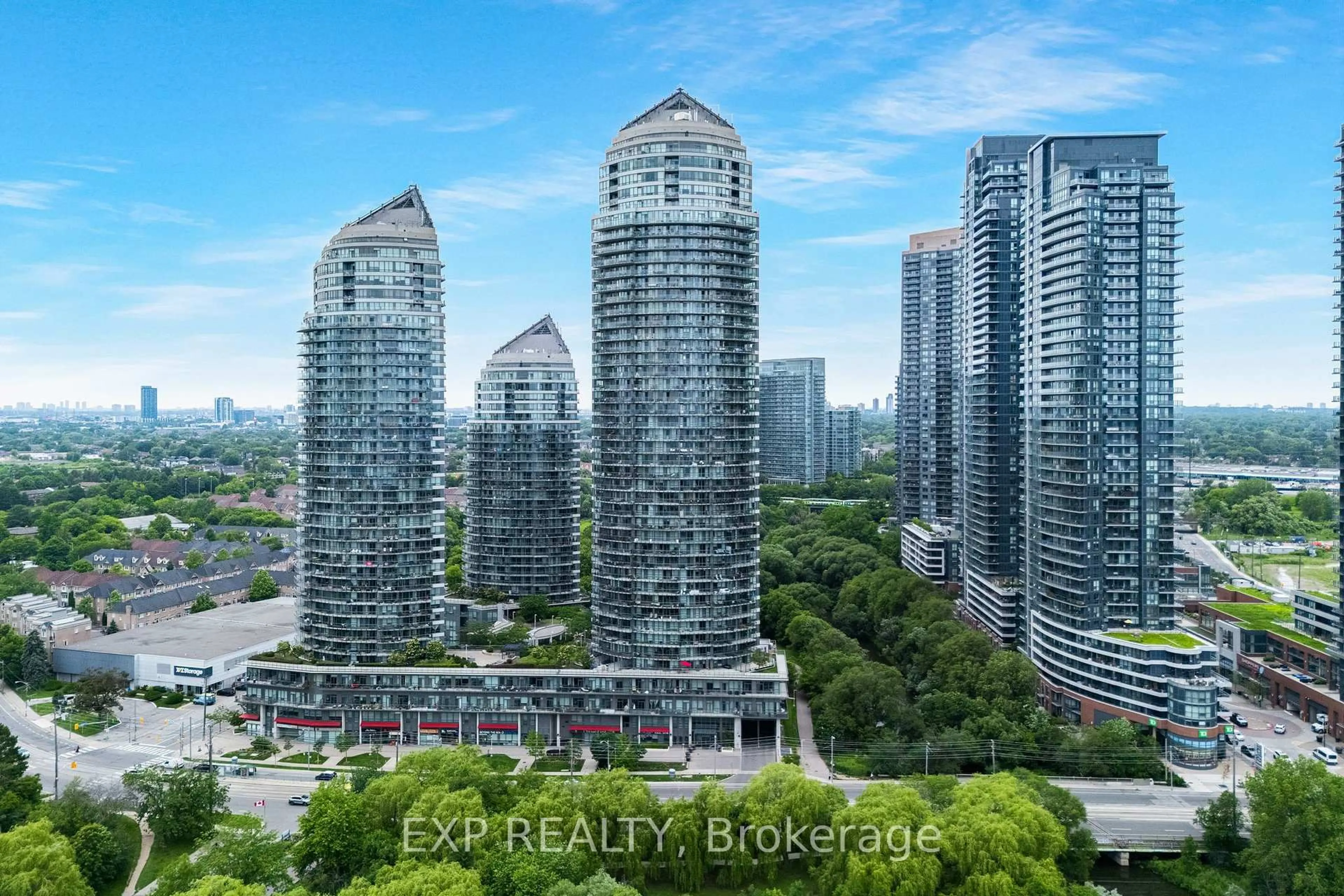 A pic from outside/outdoor area/front of a property/back of a property/a pic from drone, city buildings view from balcony for 2230 Lake Shore Blvd #808, Toronto Ontario M8V 0B2