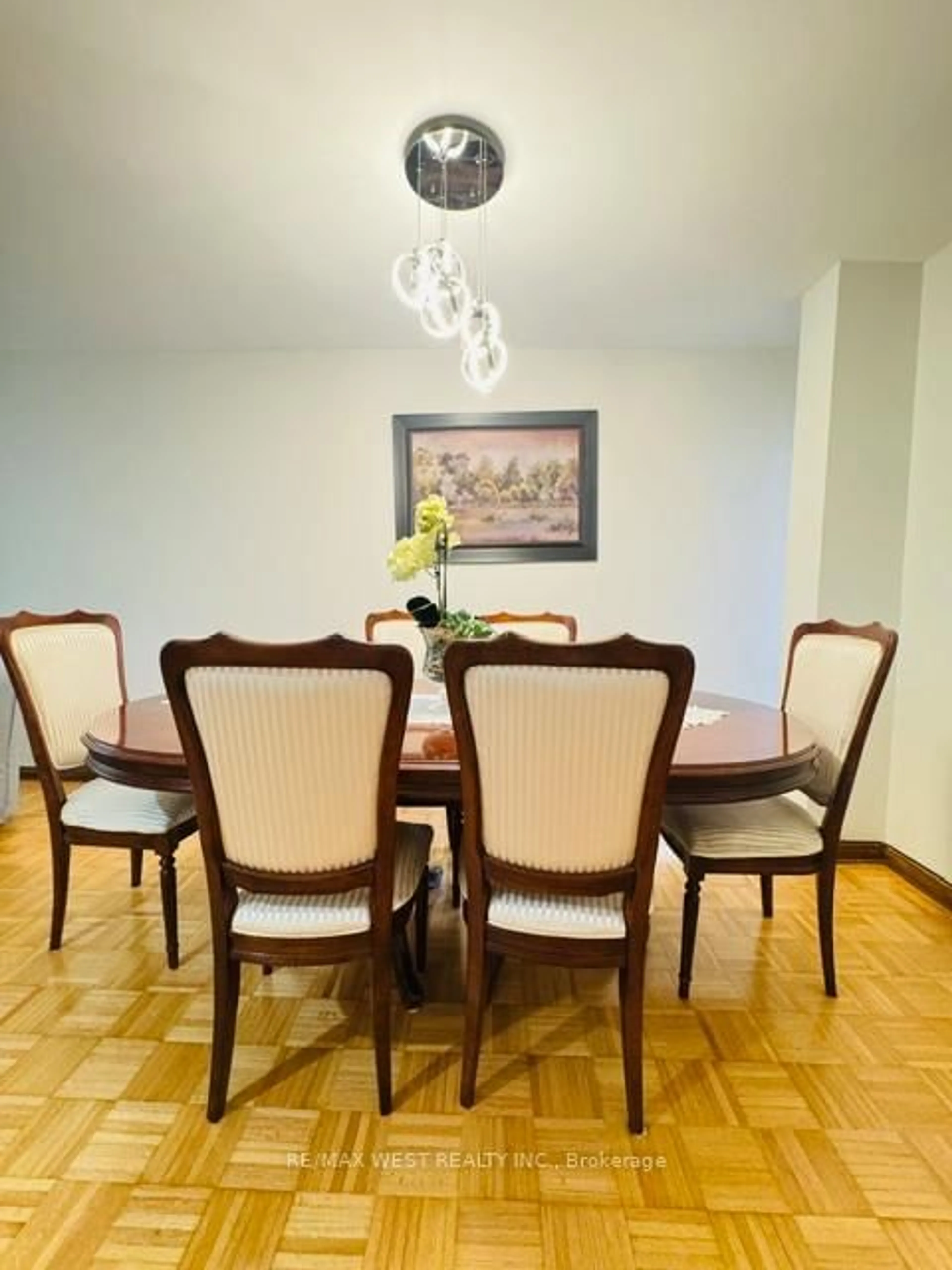 Dining room, wood/laminate floor for 16 Armstrong Ave, Toronto Ontario M6H 1V8