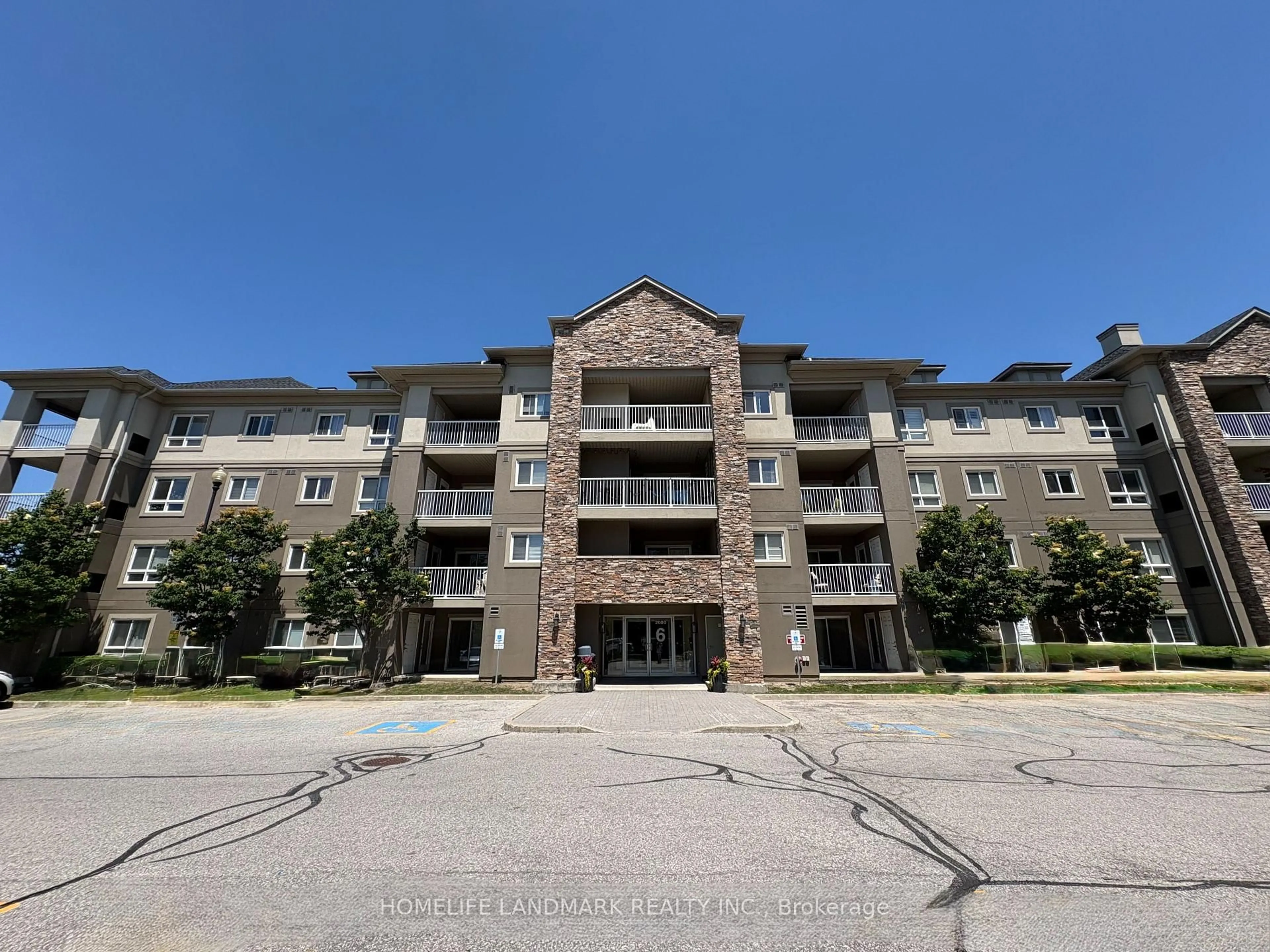 A pic from outside/outdoor area/front of a property/back of a property/a pic from drone, building for 6 Dayspring Circ #2310, Brampton Ontario L6P 2Z6