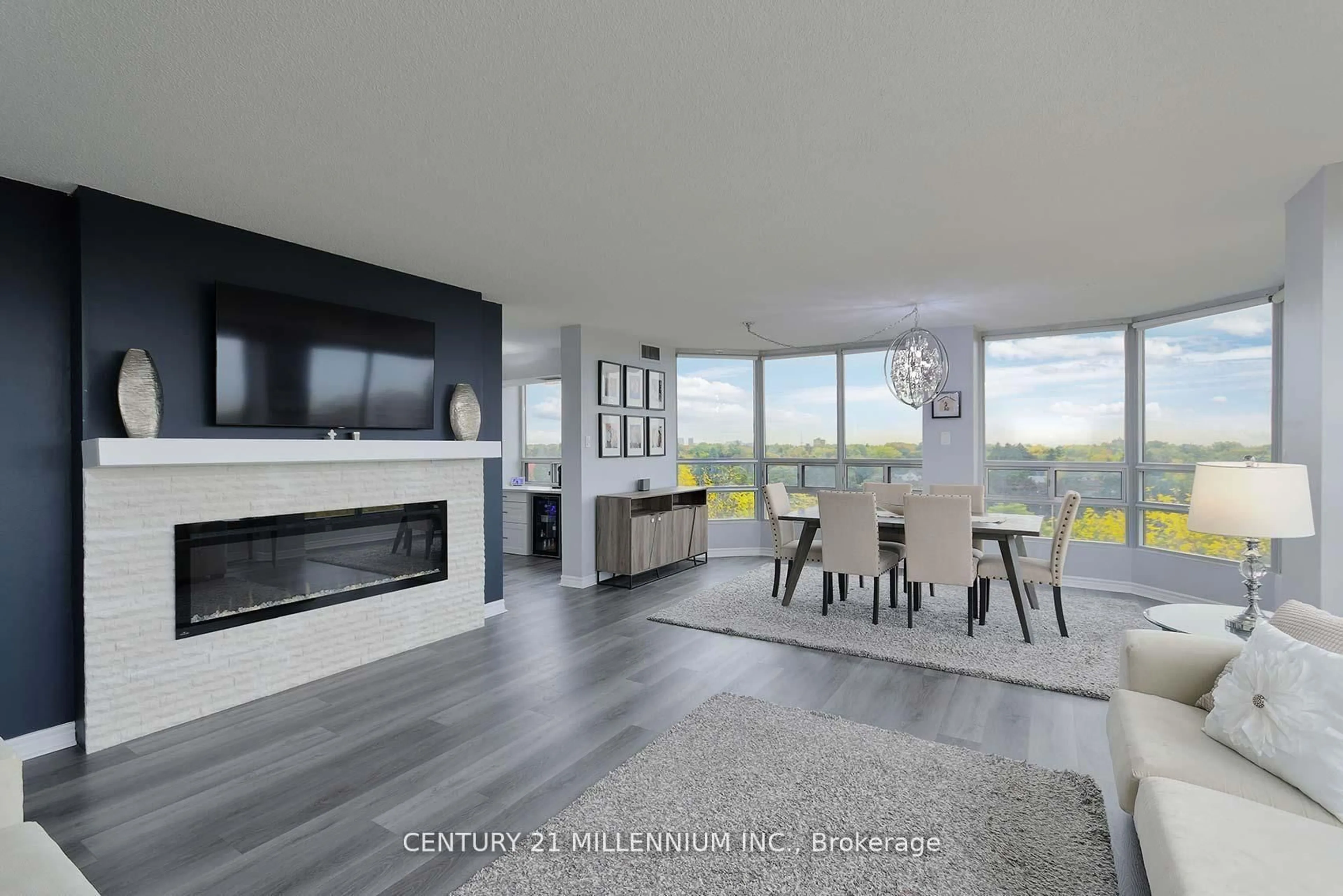 Open concept kitchen, unknown for 330 Mill St #703, Brampton Ontario L6Y 3V3