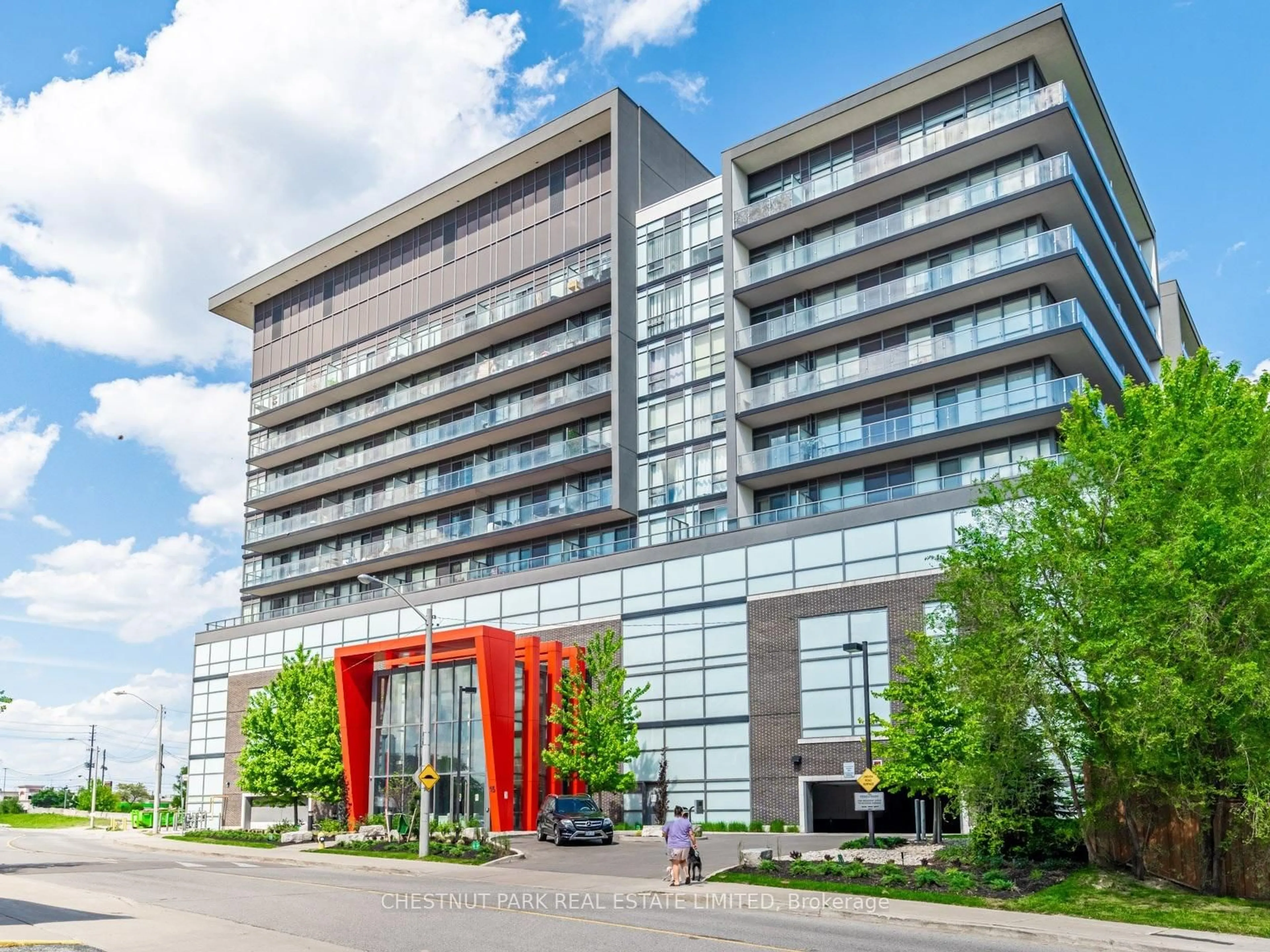 Indoor foyer for 15 James Finlay Way #613, Toronto Ontario M3M 0B3