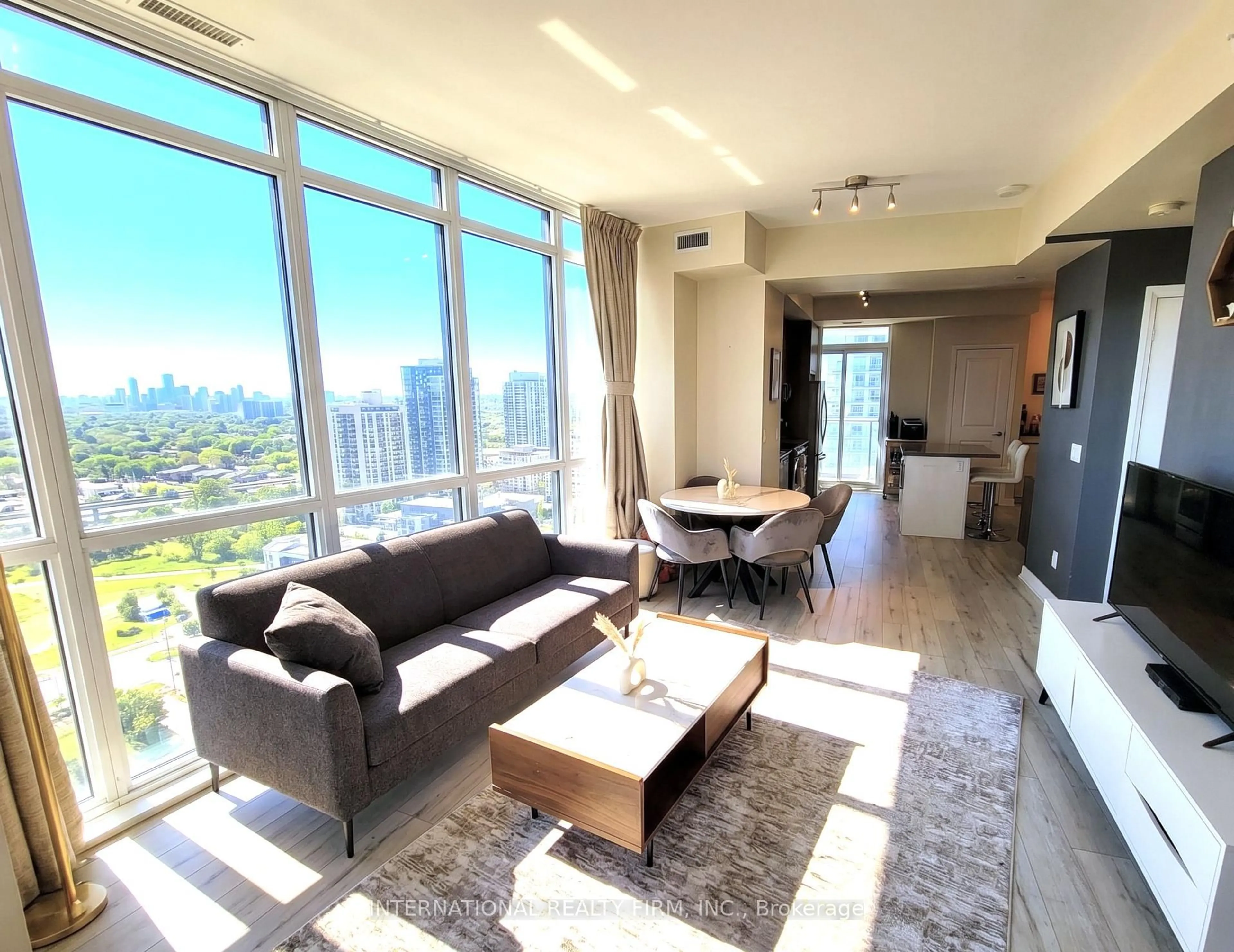 Living room with furniture, unknown for 59 Annie Craig Dr #3107, Toronto Ontario M8V 0C4