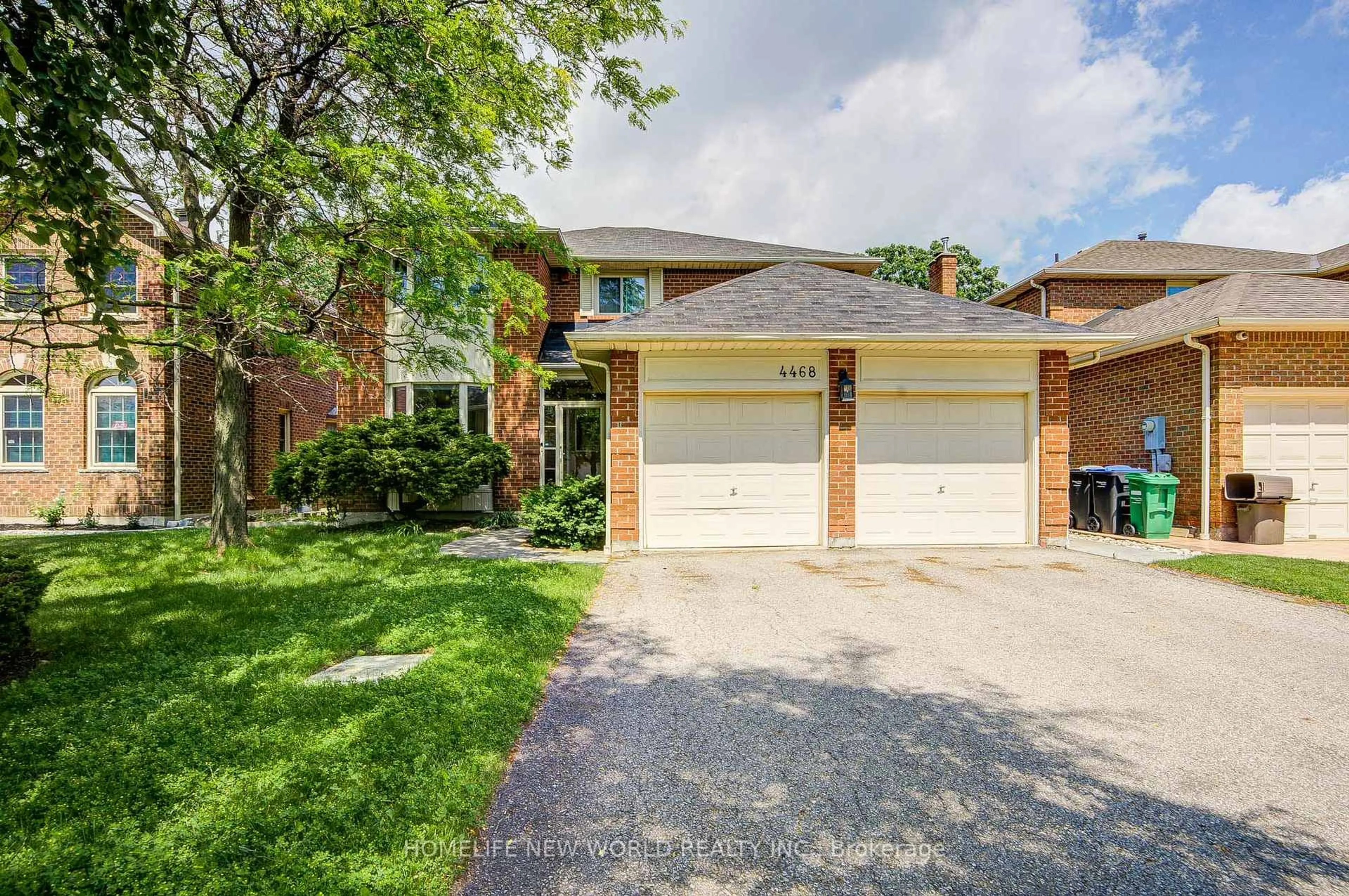 Home with brick exterior material, street for 4468 Beacon Lane, Mississauga Ontario L5C 4K9