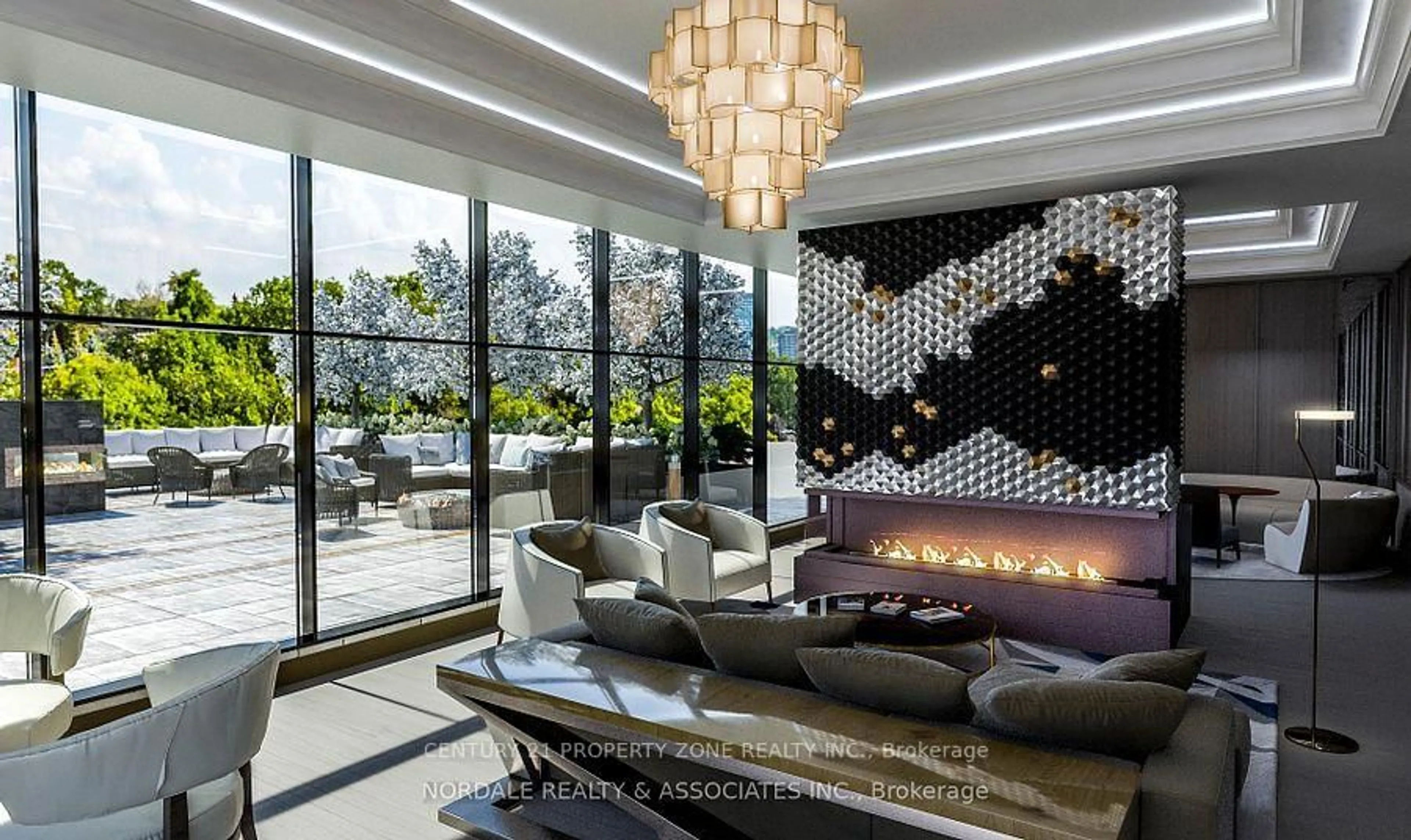 Lobby for 2450 Bloor St #601, Toronto Ontario M6S 1R2