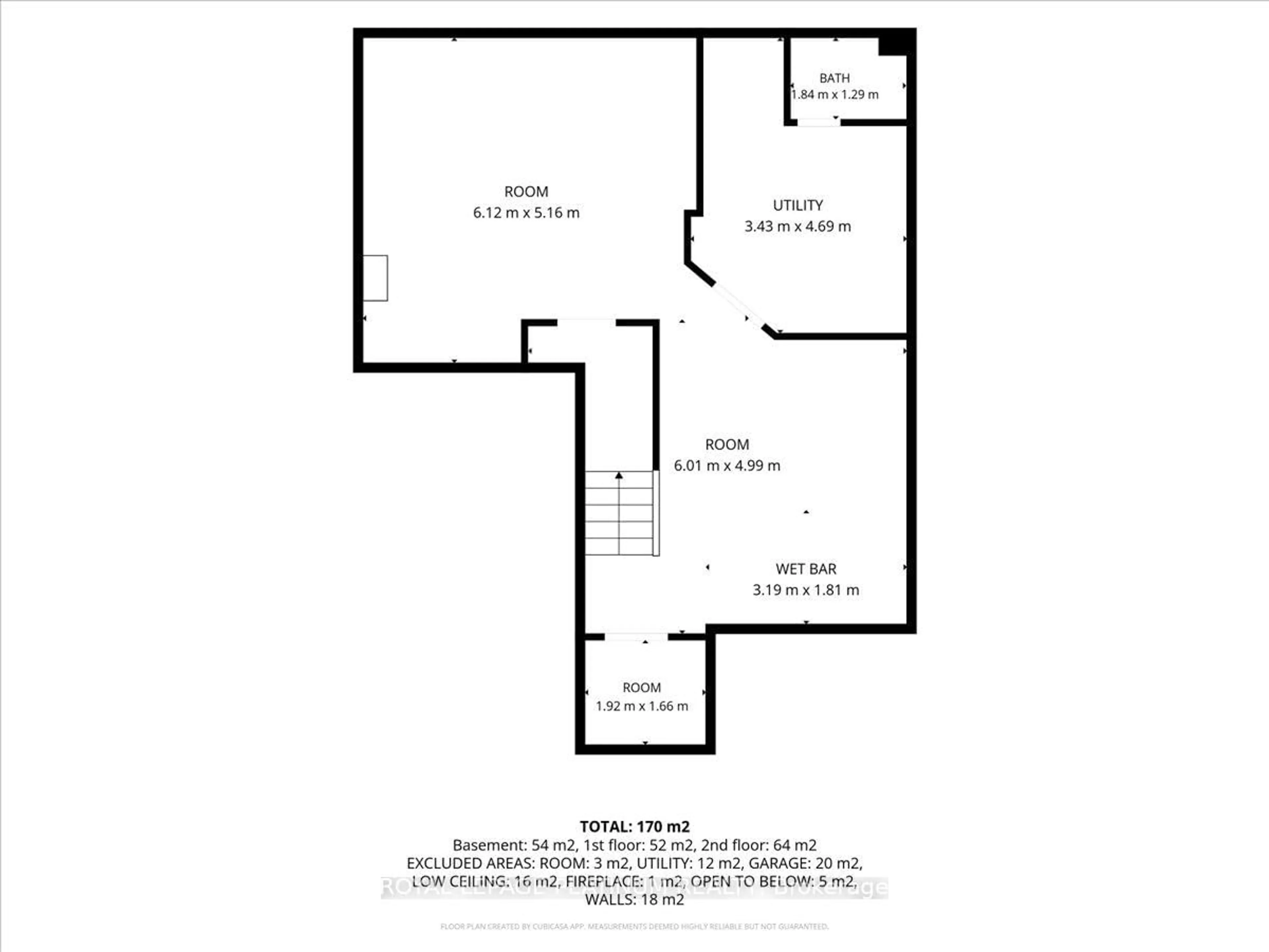 Floor plan for 21 Vista Green Cres, Brampton Ontario L7A 2S3