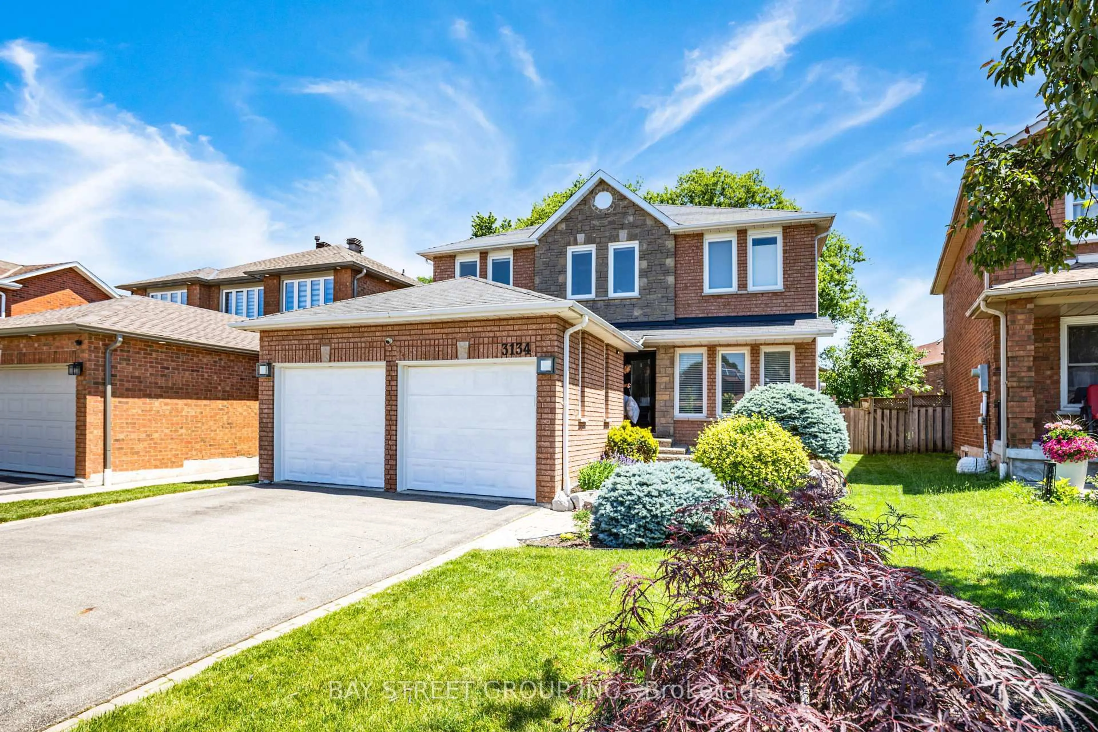 Home with brick exterior material, street for 3134 Orleans Rd, Mississauga Ontario L5L 5L4