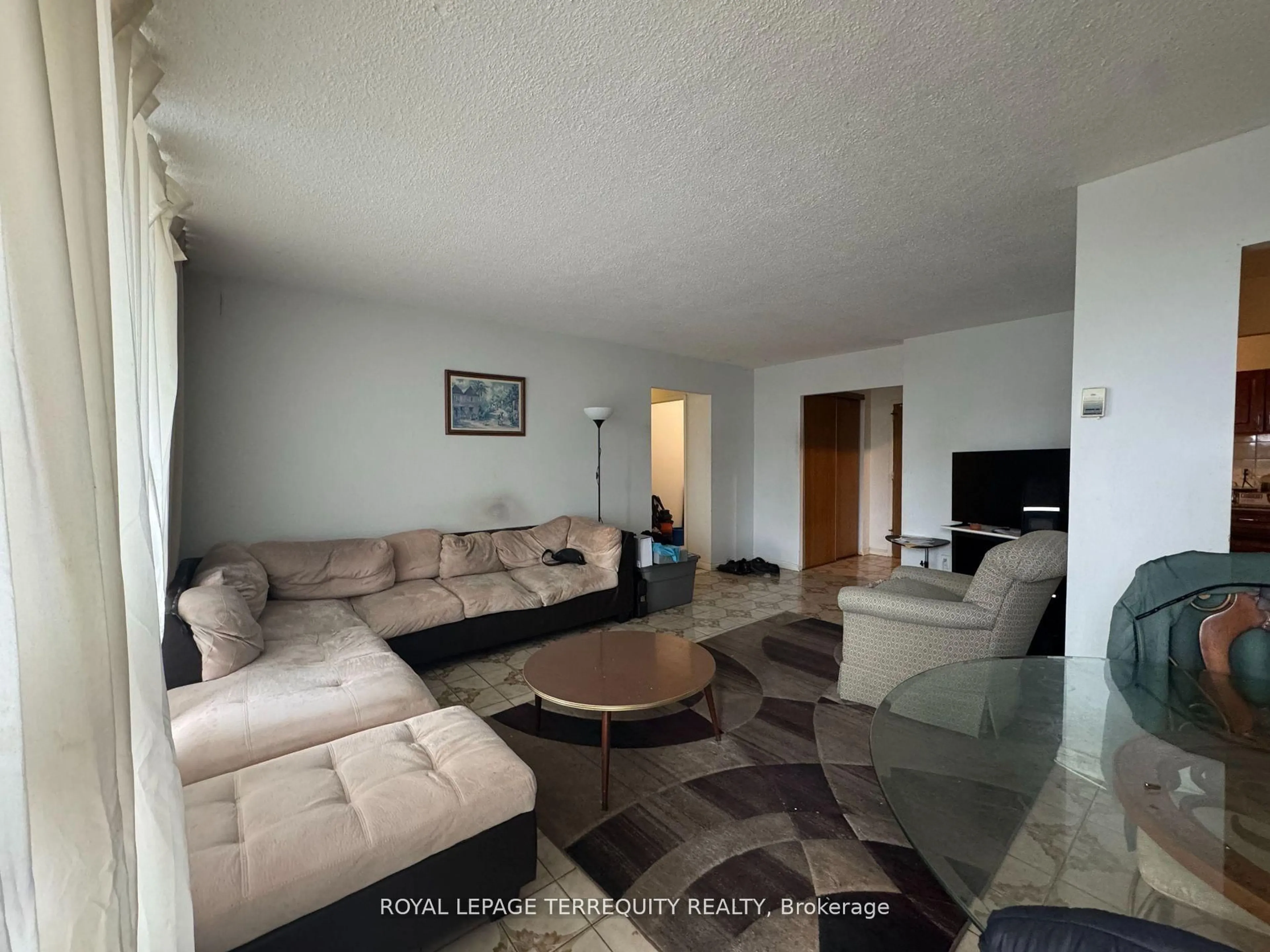Living room with furniture, unknown for 15 London Green Crt #409, Toronto Ontario M3N 1K4