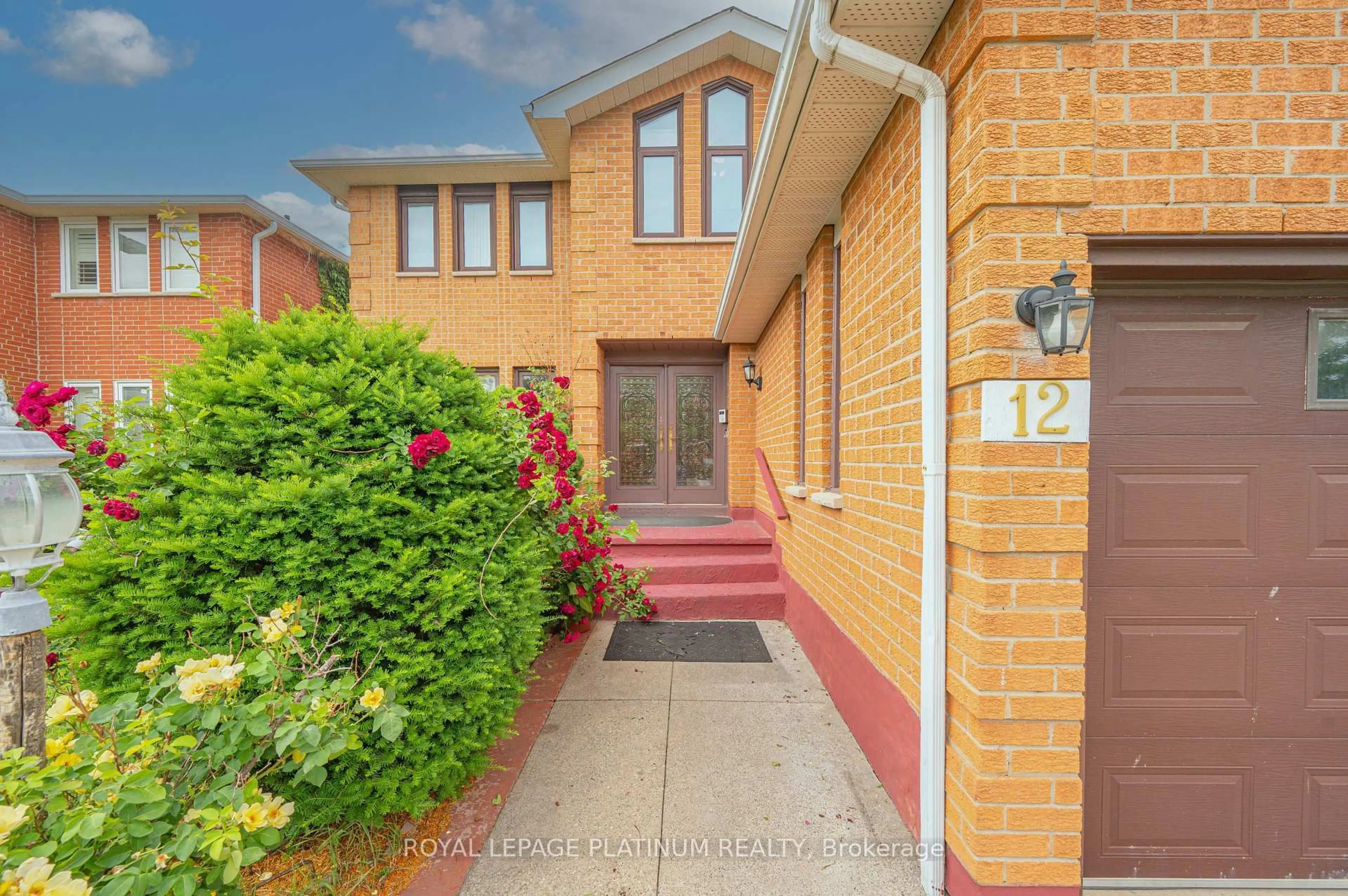 Home with brick exterior material, street for 12 O'hara Pl, Brampton Ontario L6Y 3R9