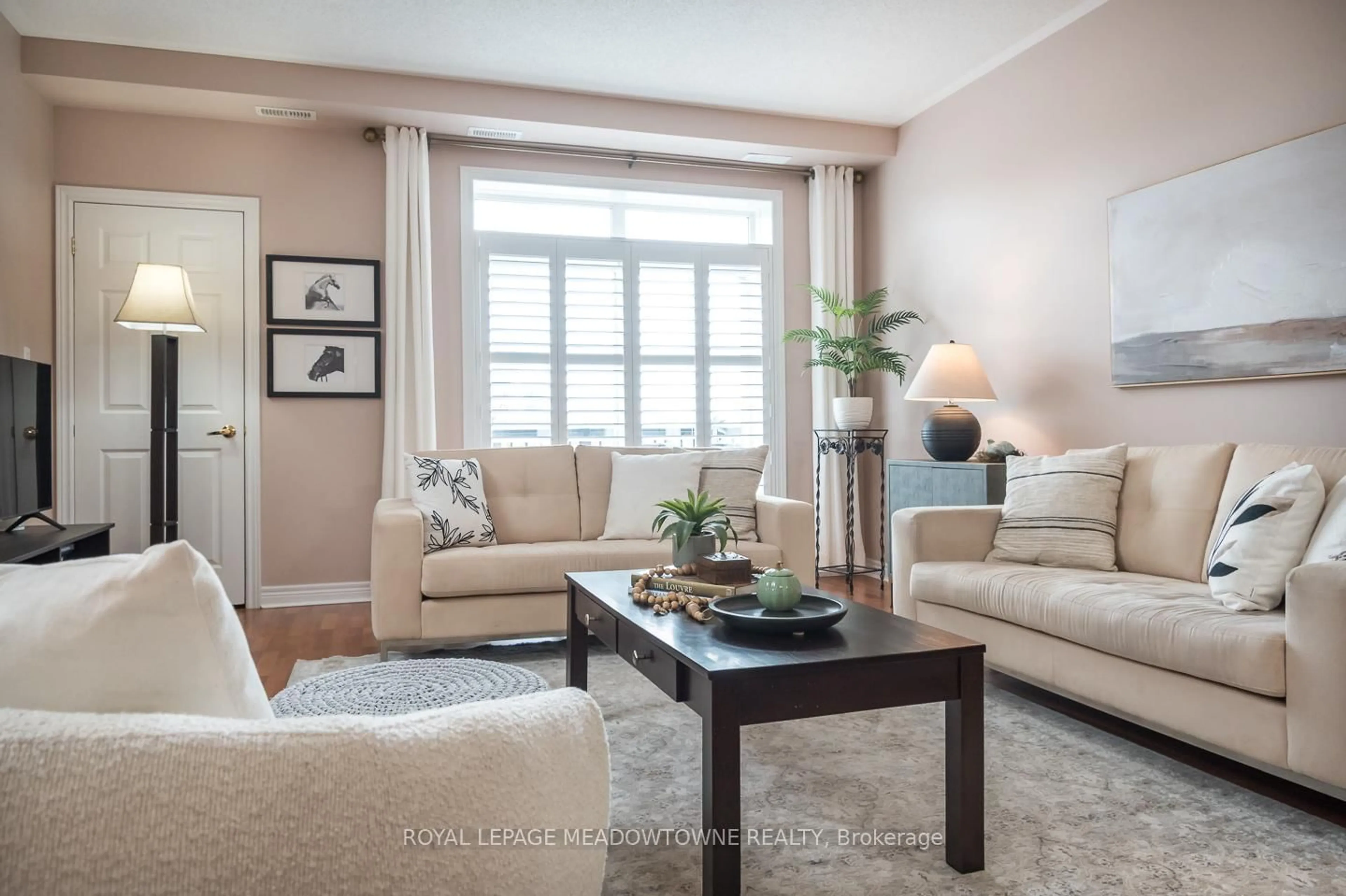 Living room with furniture, unknown for 443 Centennial Forest Dr #408, Milton Ontario L9T 6A1