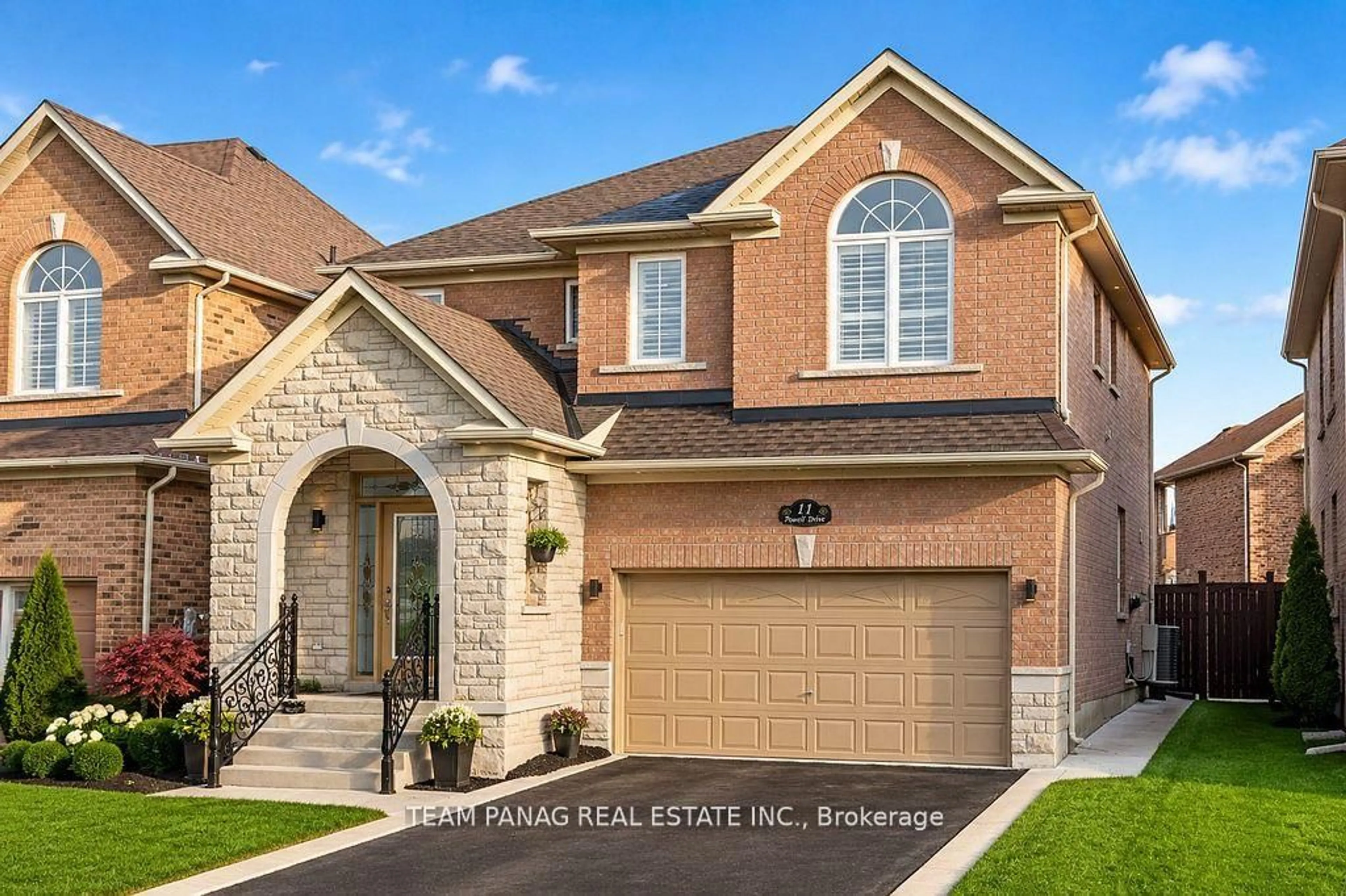 Home with brick exterior material, street for 11 Powell Dr, Brampton Ontario L6R 0K9