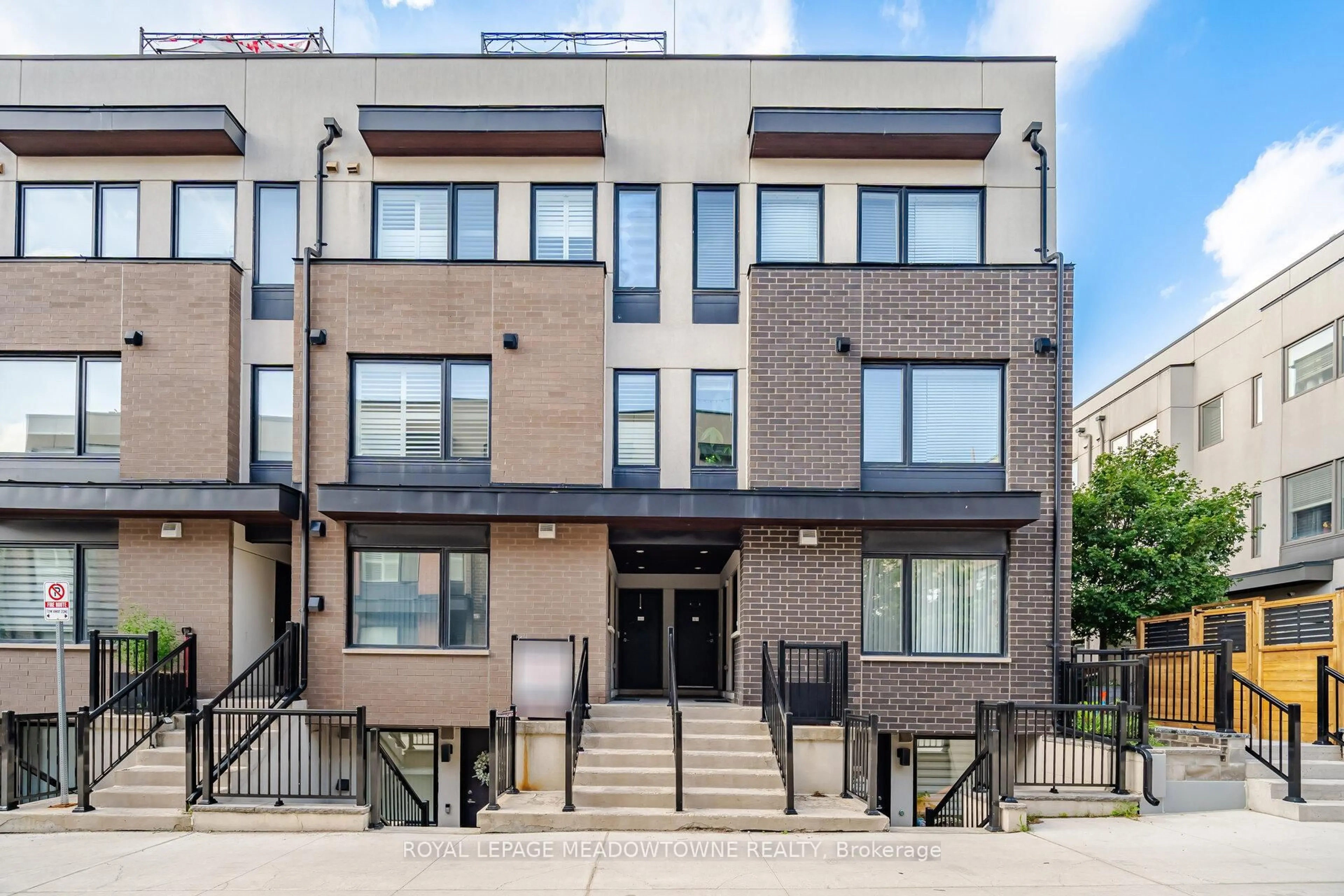Home with brick exterior material, street for 146 William Duncan Rd #12, Toronto Ontario M3K 0B5