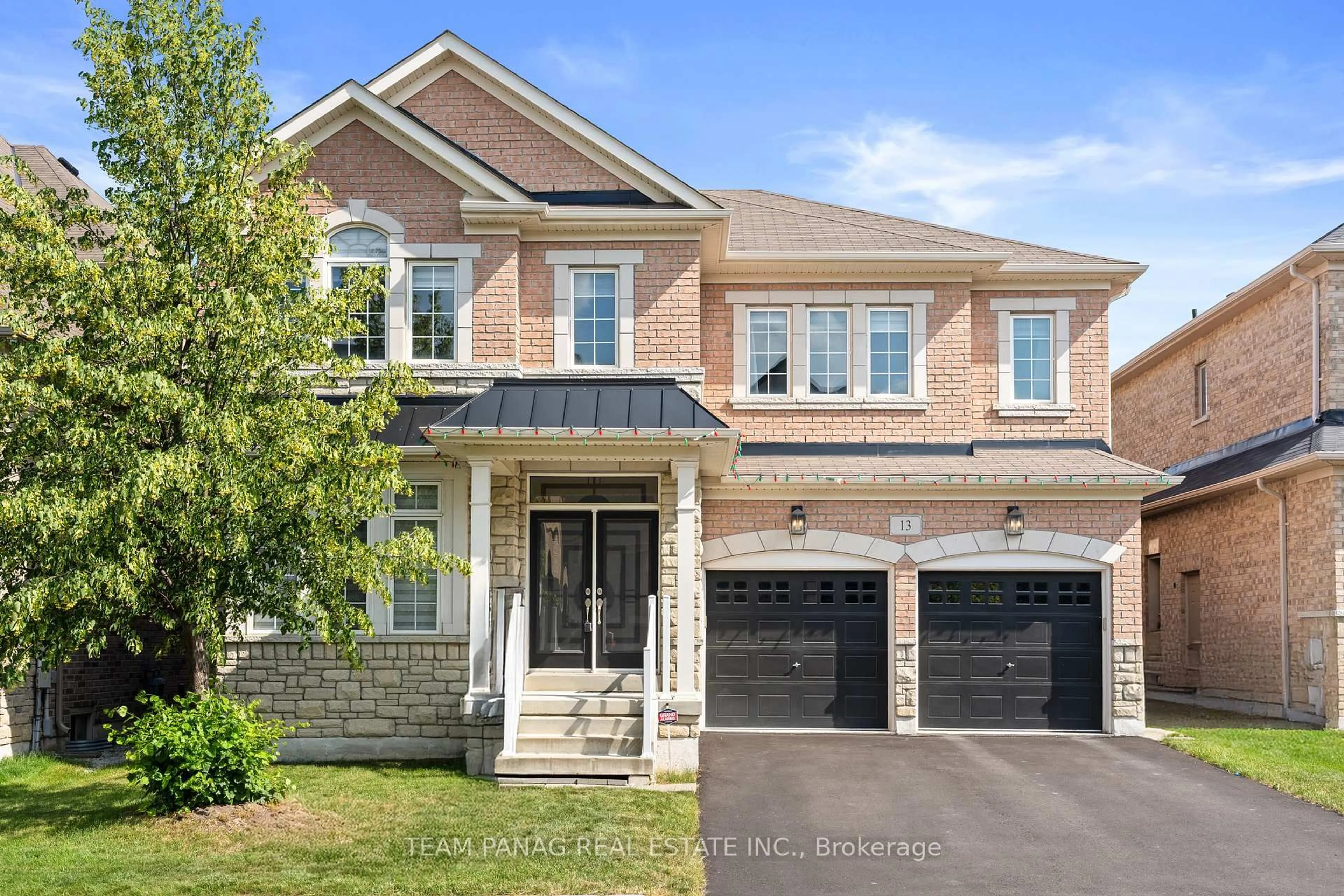 Home with brick exterior material, street for 13 Venue Rd, Brampton Ontario L6P 4E5