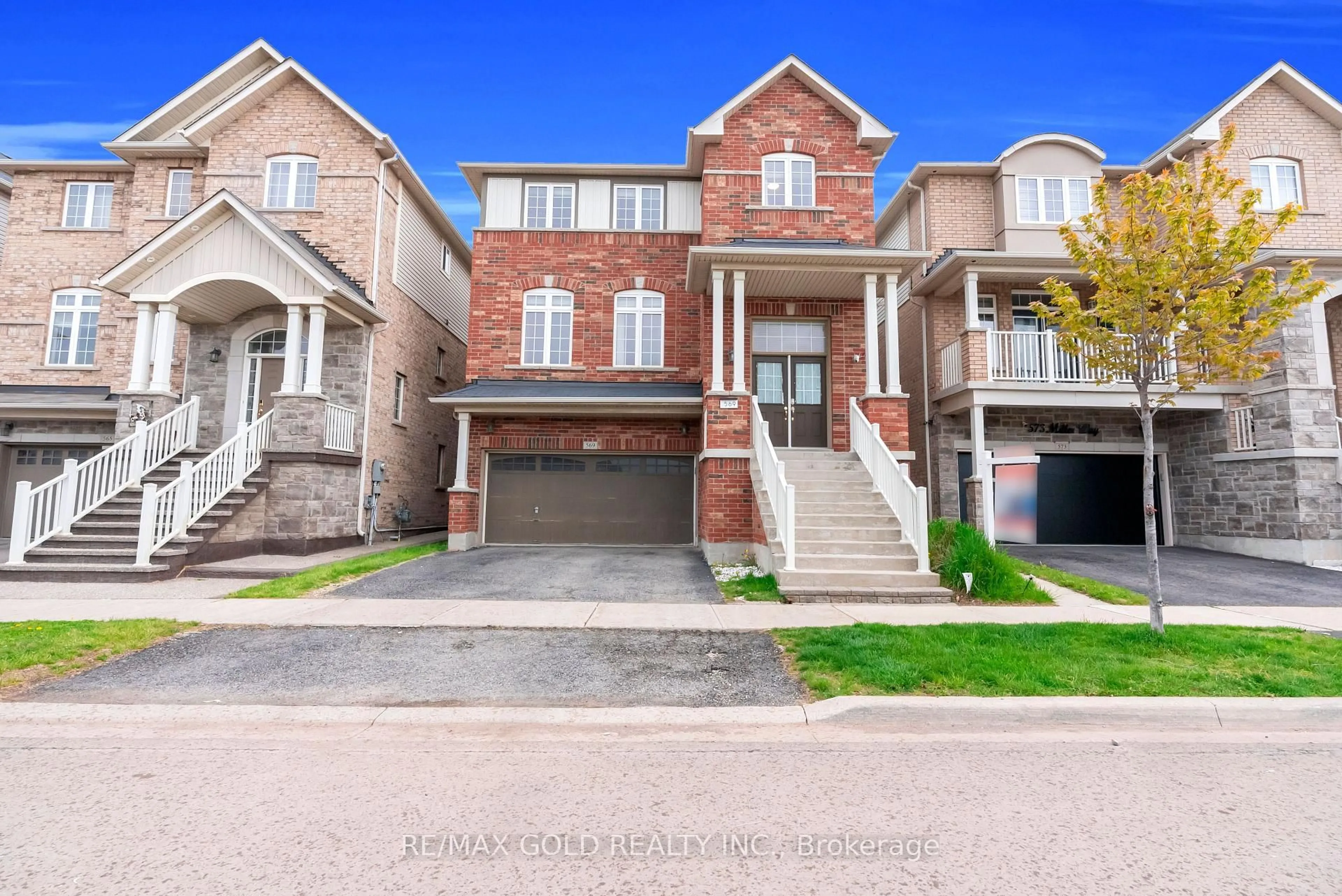 Home with brick exterior material, street for 569 Miller Way, Milton Ontario L9T 8L8