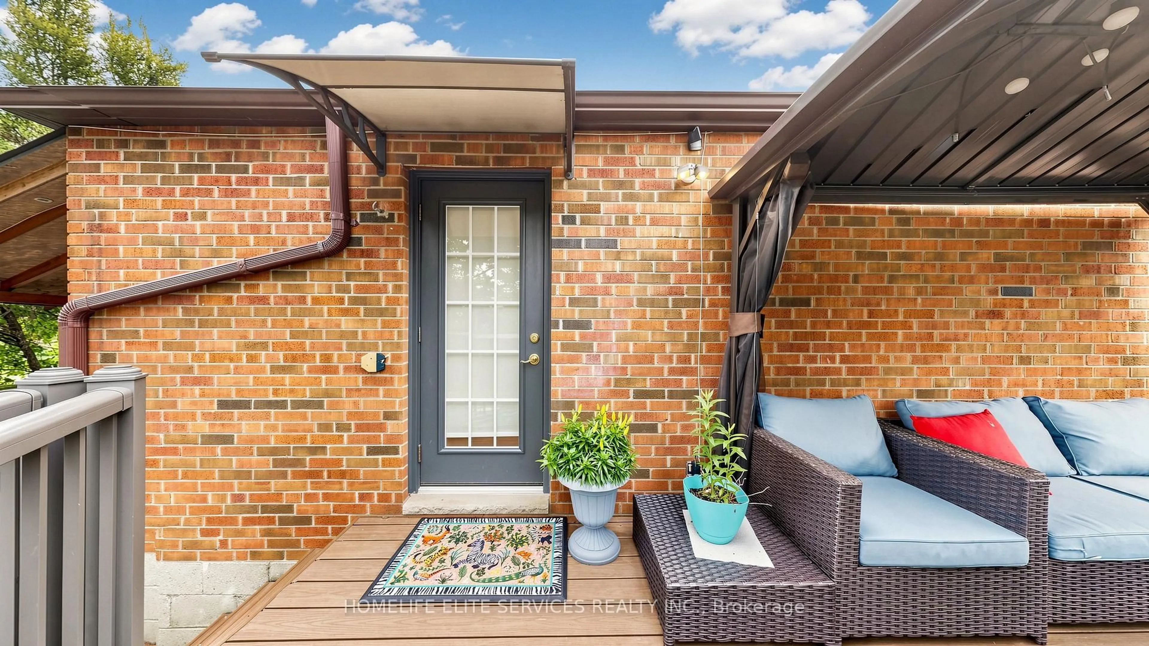 Home with brick exterior material, street for 1 Helsby Cres, Toronto Ontario M8W 4V7