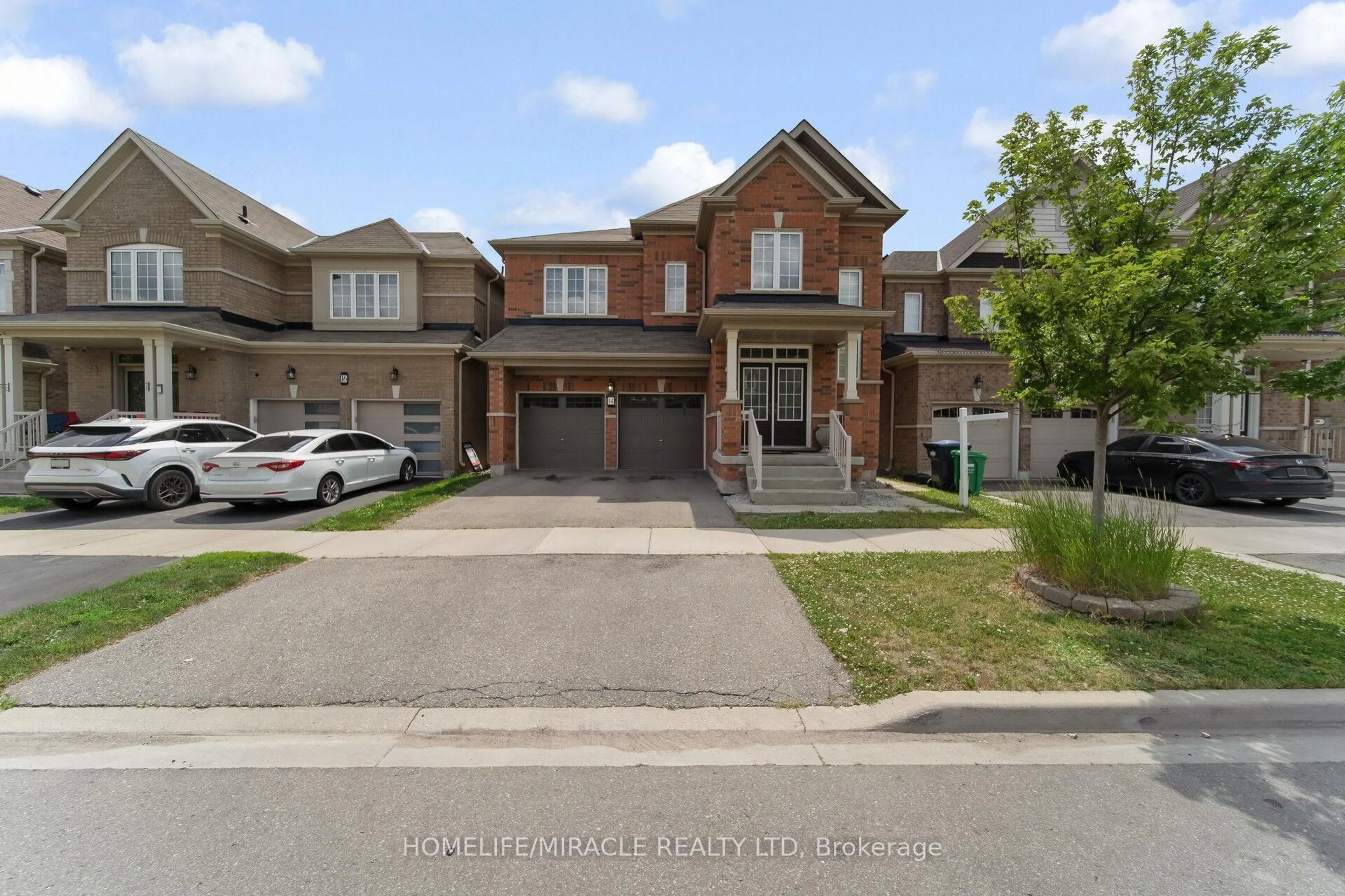 Home with brick exterior material, street for 14 Abercrombie Cres, Brampton Ontario L7A 4N1