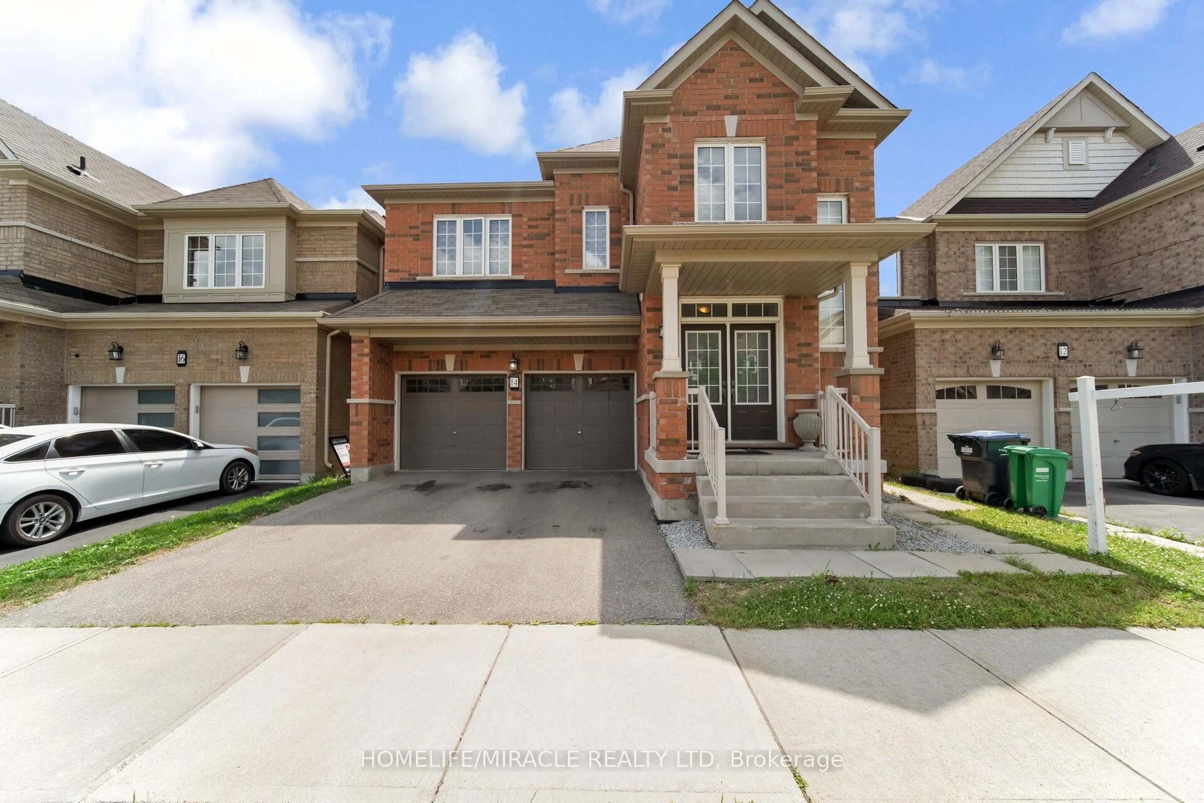Home with brick exterior material, street for 14 Abercrombie Cres, Brampton Ontario L7A 4N1