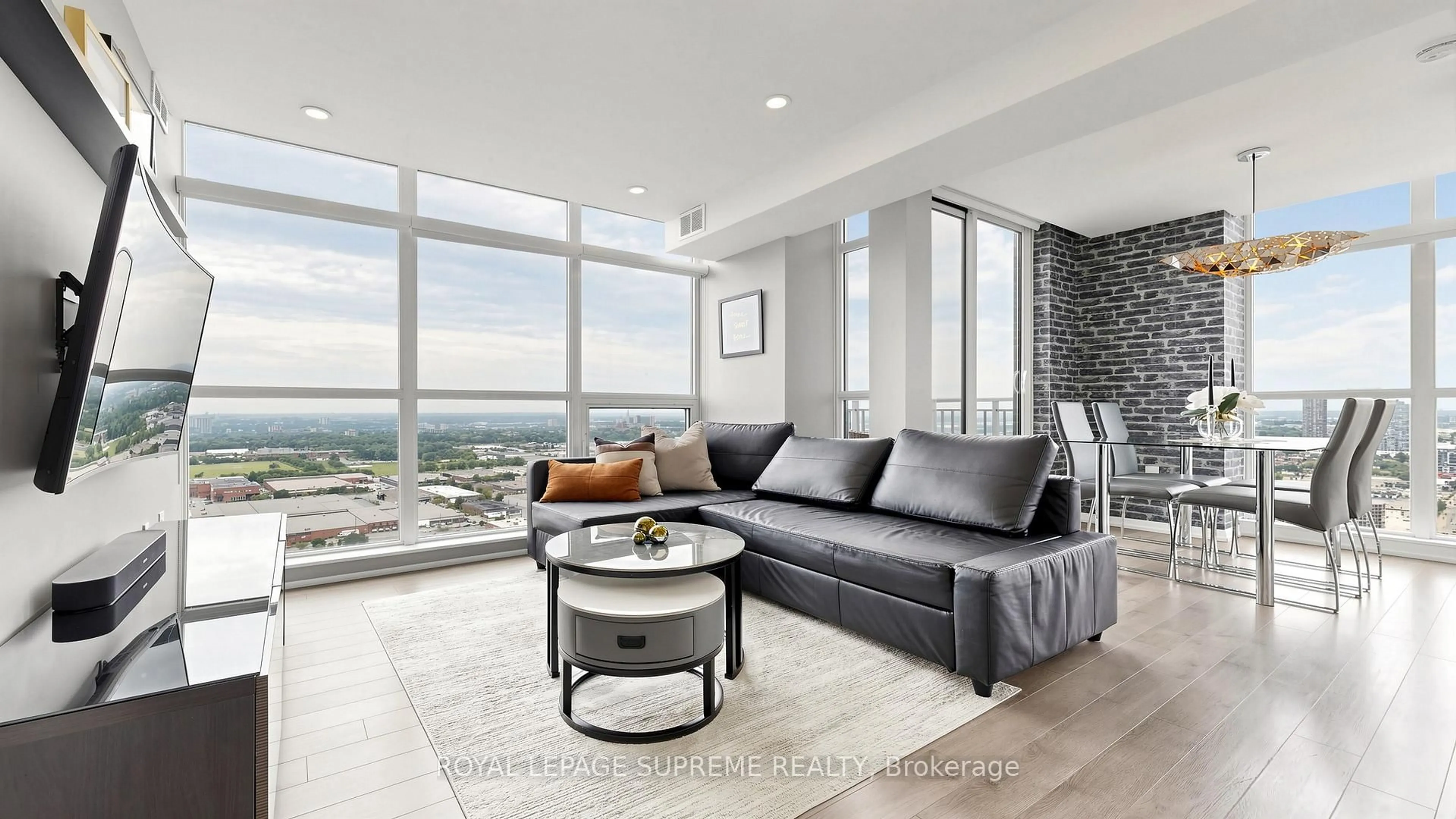 Living room with furniture, unknown for 830 Lawrence Ave #2702, Toronto Ontario M6A 0B6