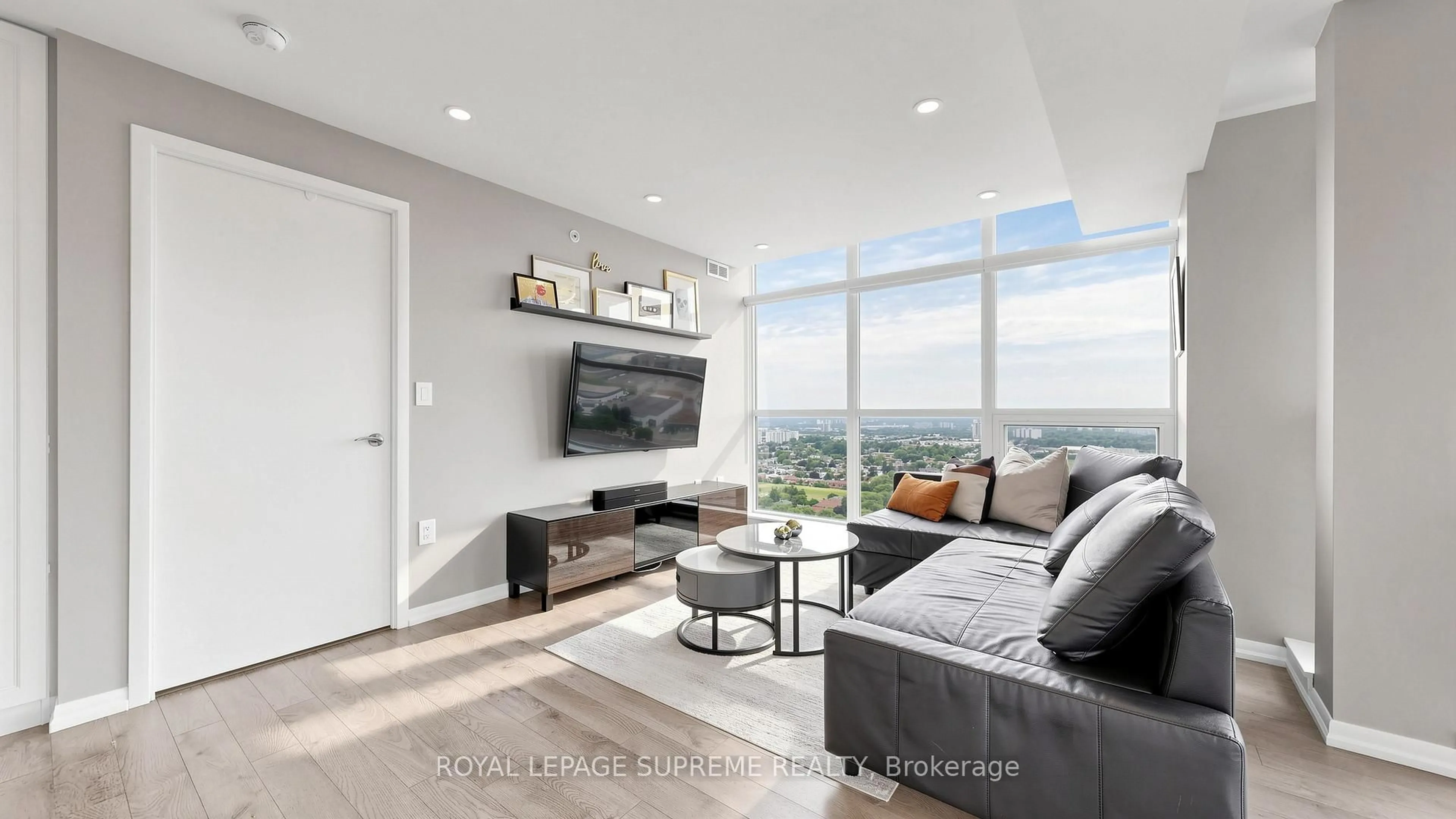 Living room with furniture, unknown for 830 Lawrence Ave #2702, Toronto Ontario M6A 0B6