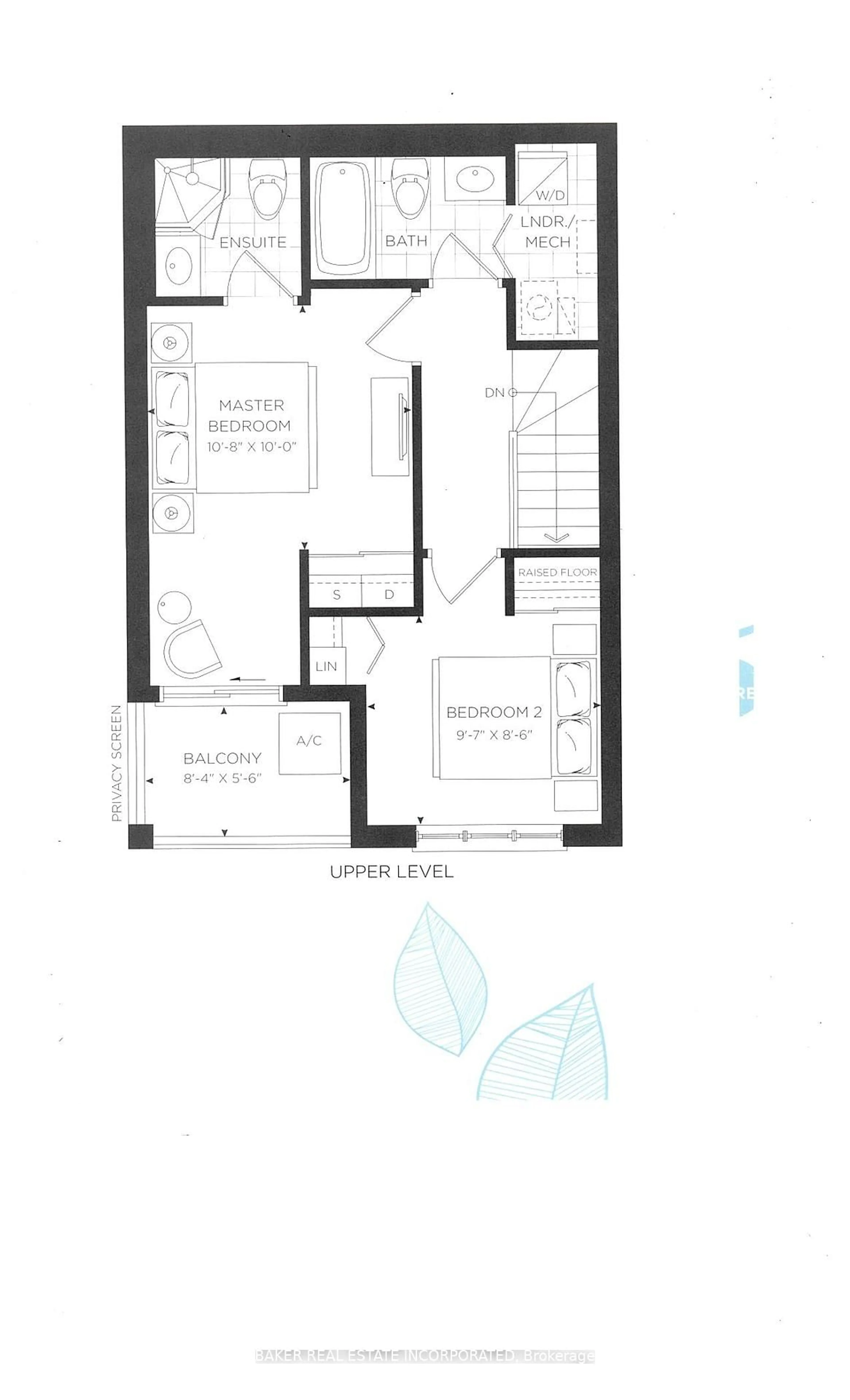 Floor plan for 120 Twenty Fourth St #31, Toronto Ontario M8V 0B9