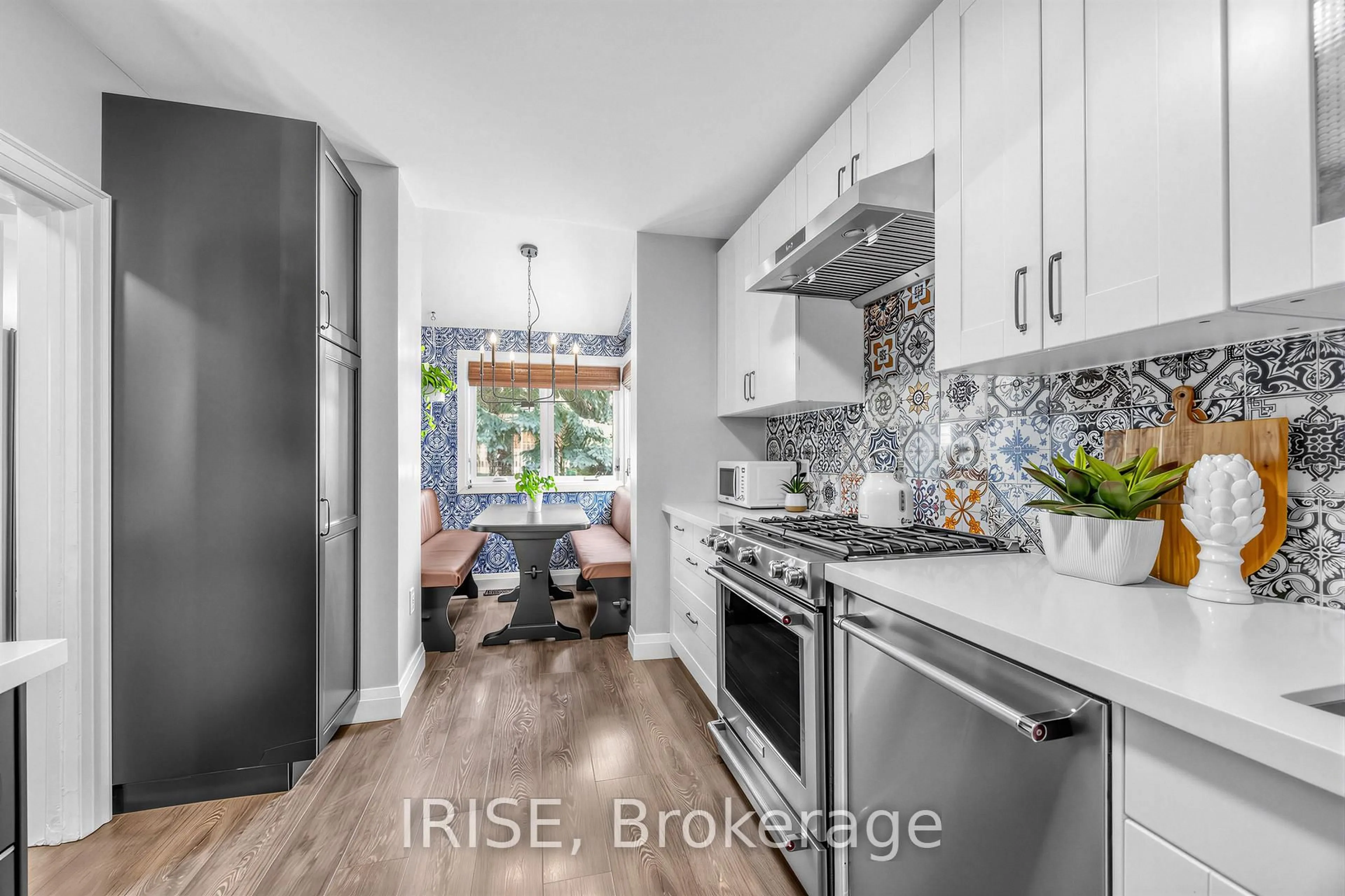 Open concept kitchen, ceramic/tile floor for 2 Beechwood Ave, Toronto Ontario M6N 4T1
